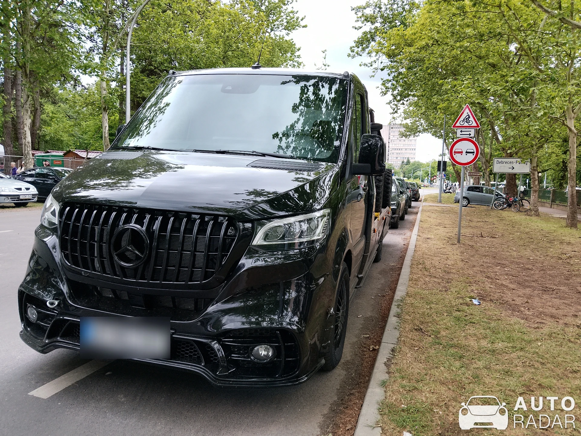 Mercedes-Benz Sprinter spotted