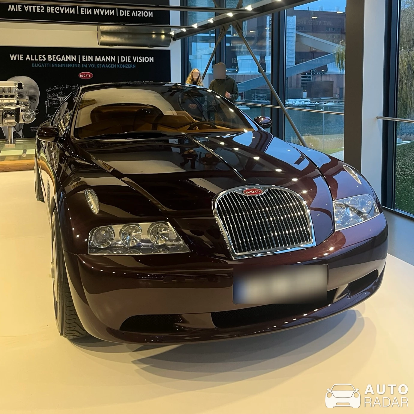 Bugatti EB 118 spotted in Wolfsburg