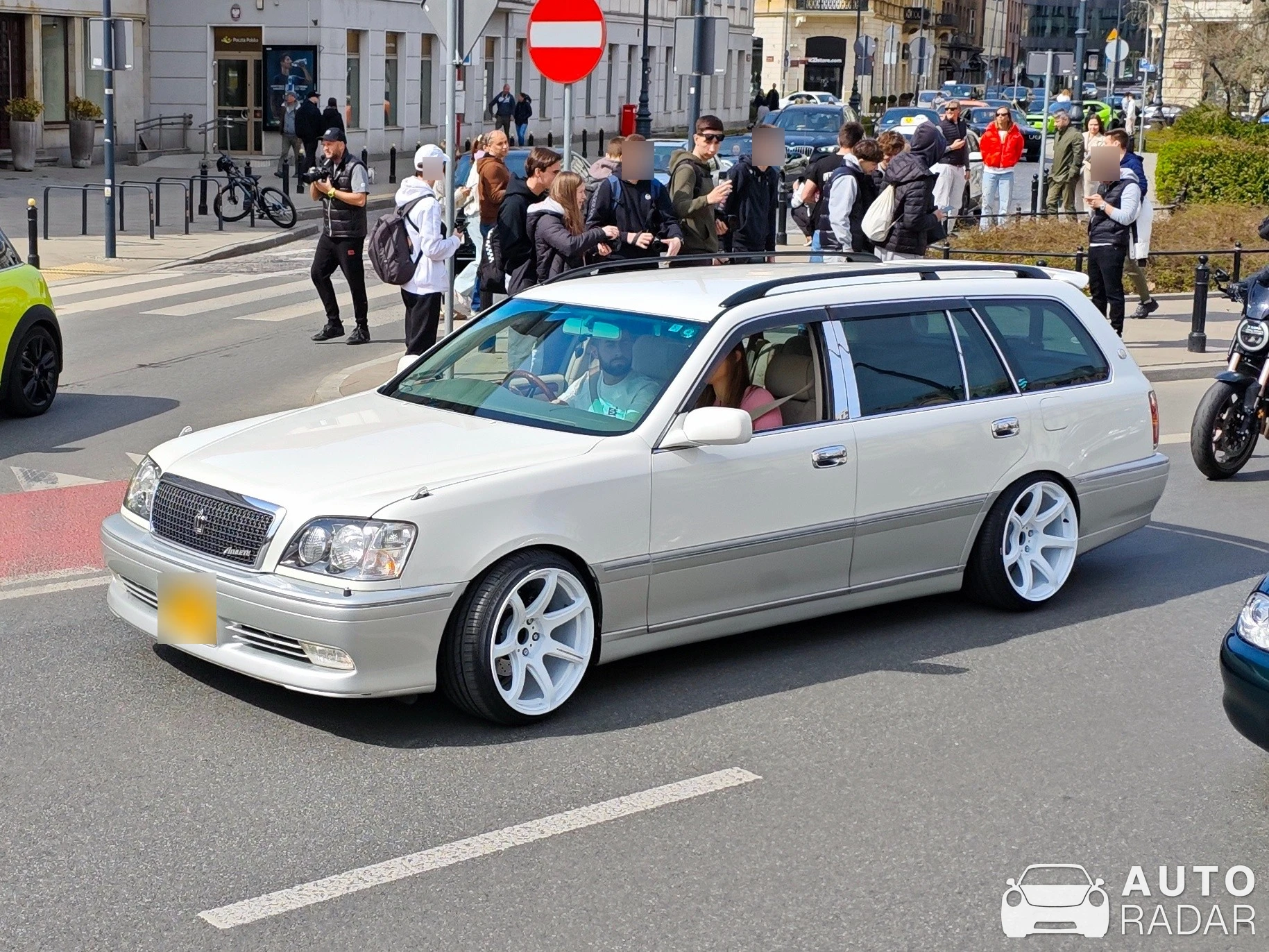 Toyota Crown Athlete Estate spotted in Warszawa