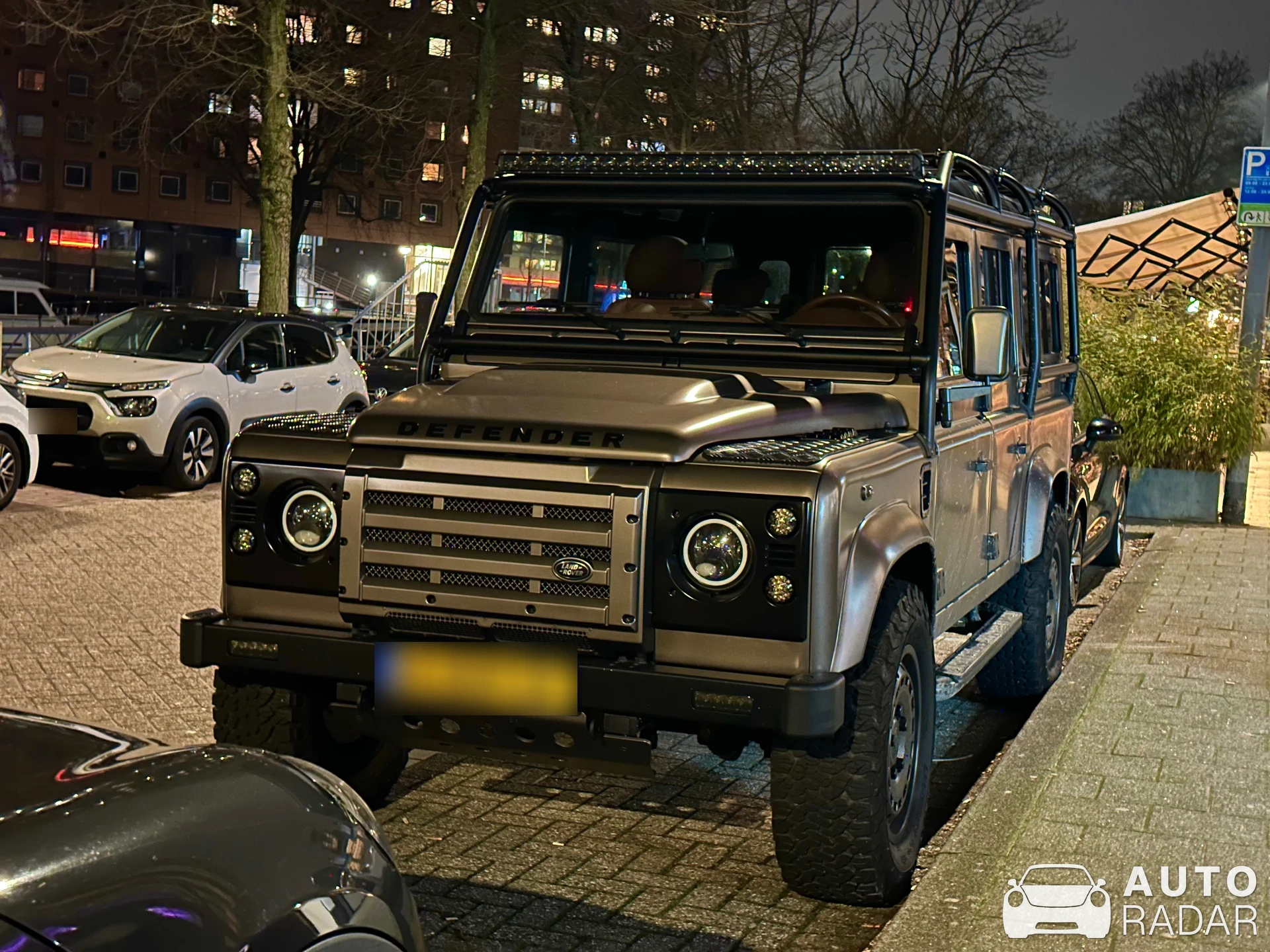 Land Rover Defender Beast spotted in Rotterdam