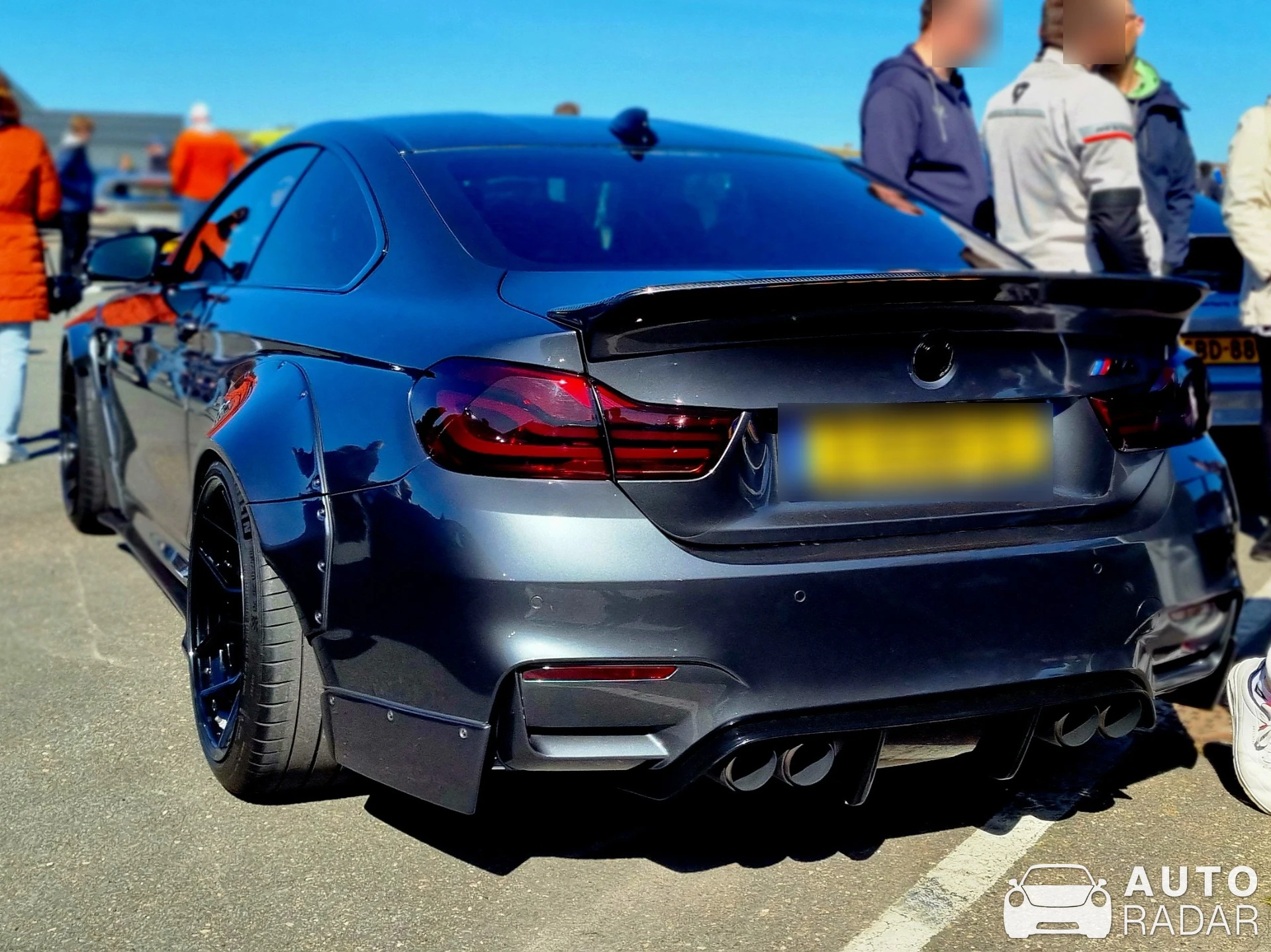 BMW M4 F82 Coupé Liberty Walk Widebody spotted in Zandvoort