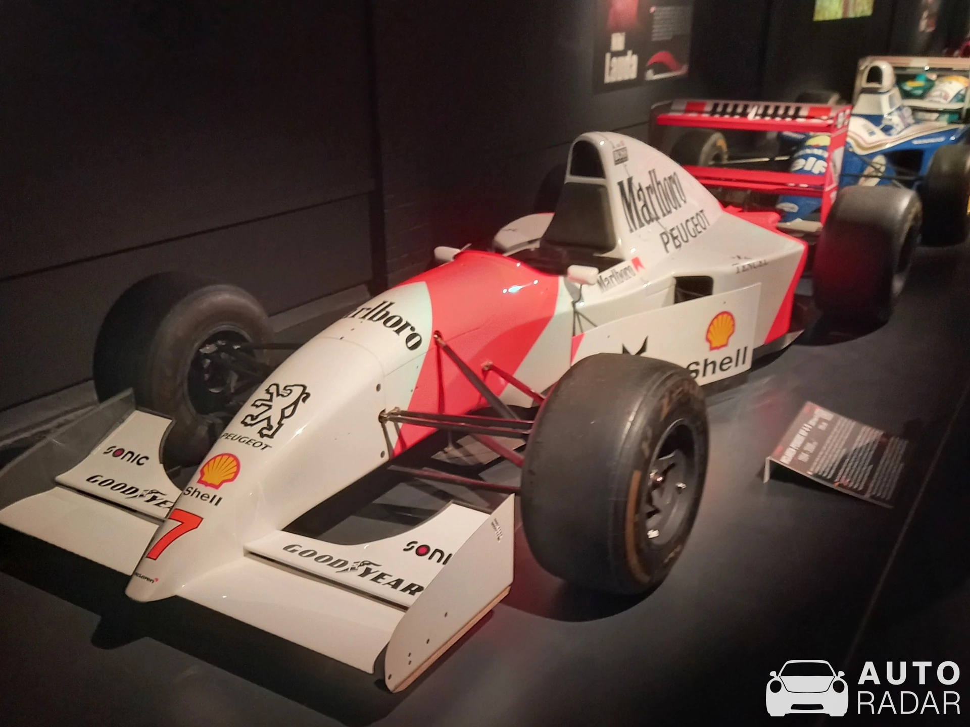 McLaren MP4/9 spotted in Mulhouse, France