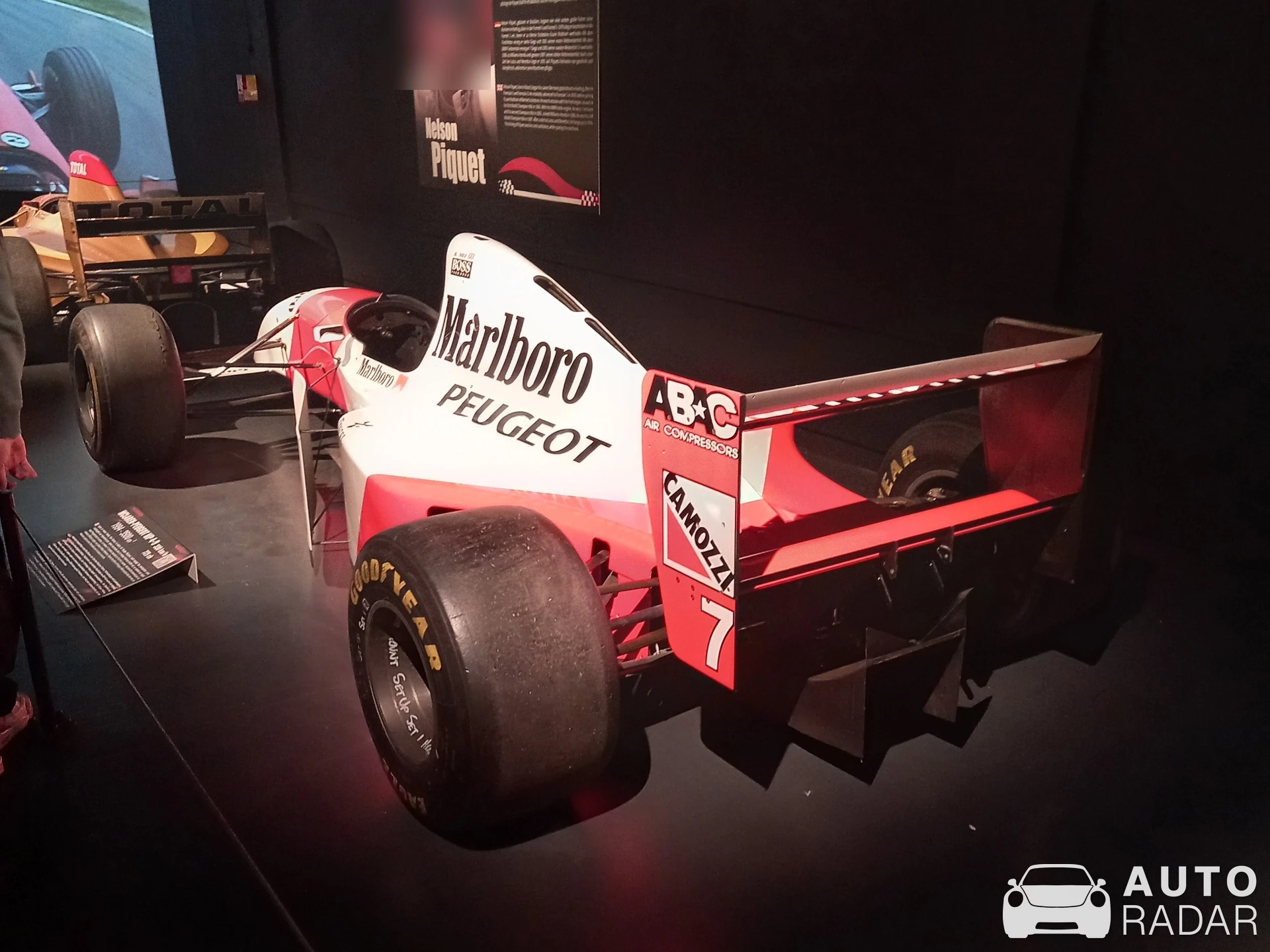 McLaren MP4/9 spotted in Mulhouse