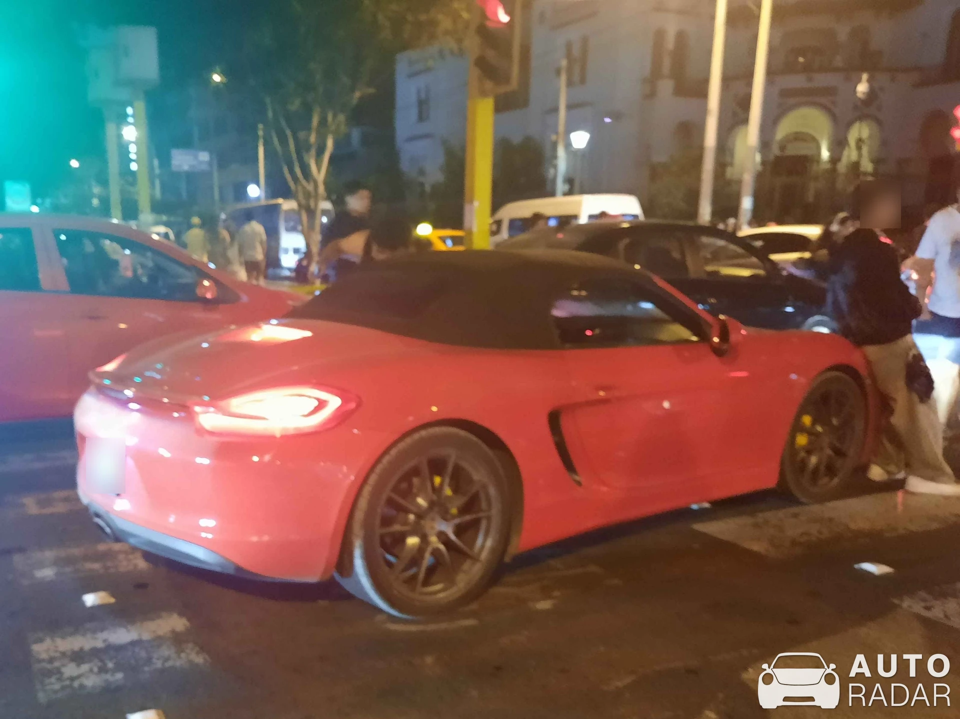 Porsche 981 Boxster spotted in Lima, Peru
