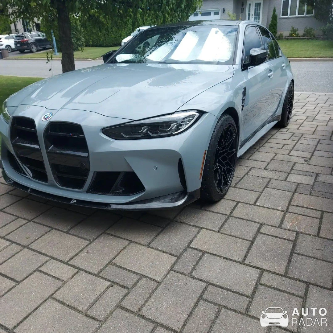 BMW M3 G80 Sedan Competition spotted in Varennes, Canada