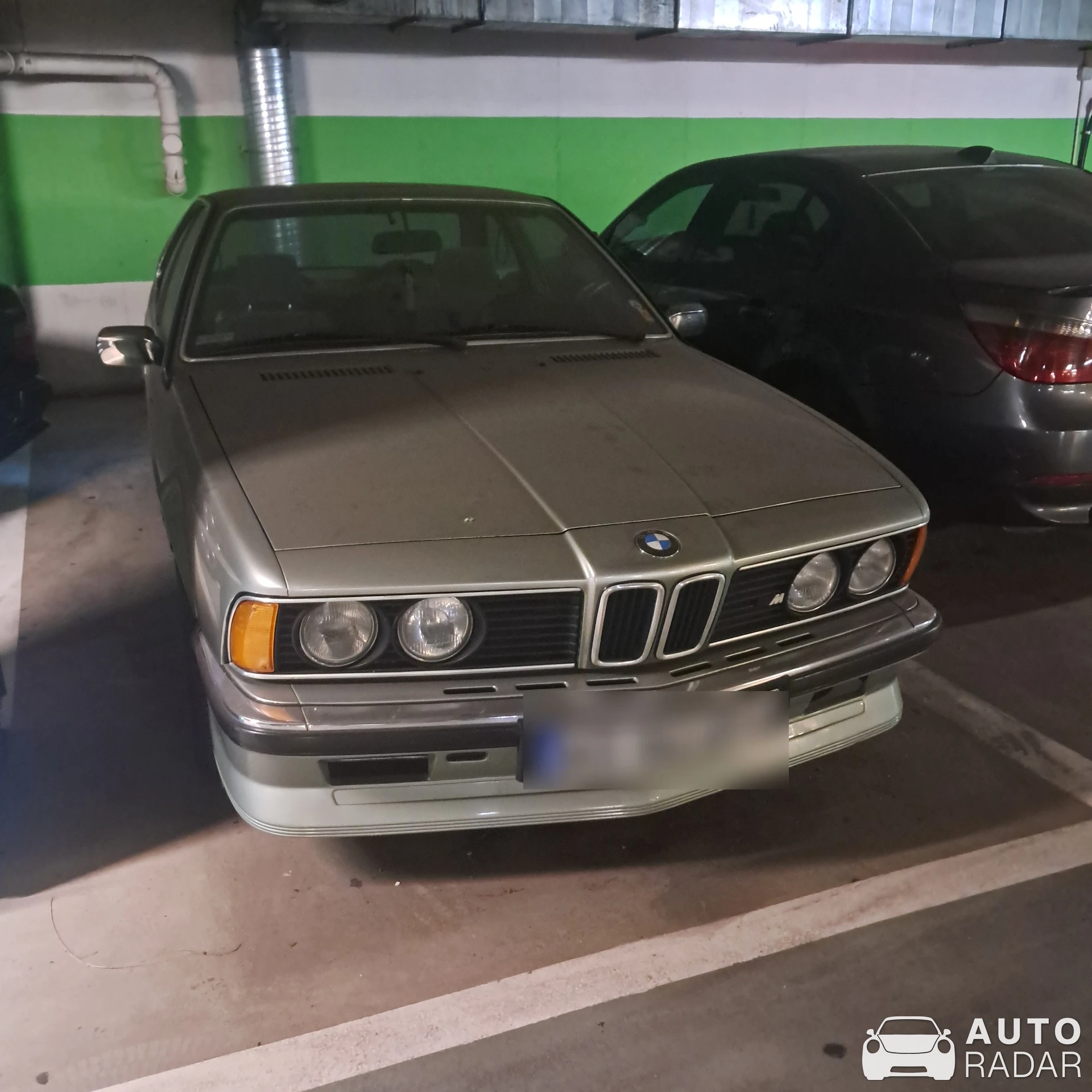 BMW 633 CSi E24 spotted in București, Румыния