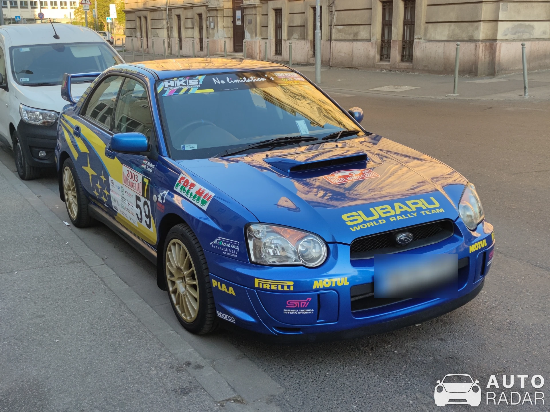 Subaru Impreza WRX STI spotted in Győr
