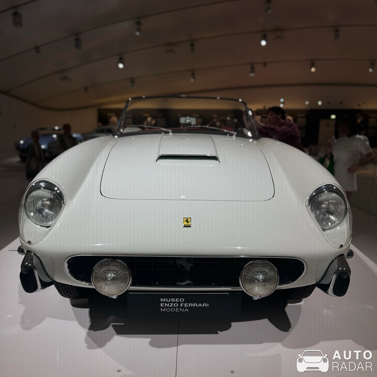 Ferrari 250 GT Cabriolet Pininfarina Series I spotted in Modena