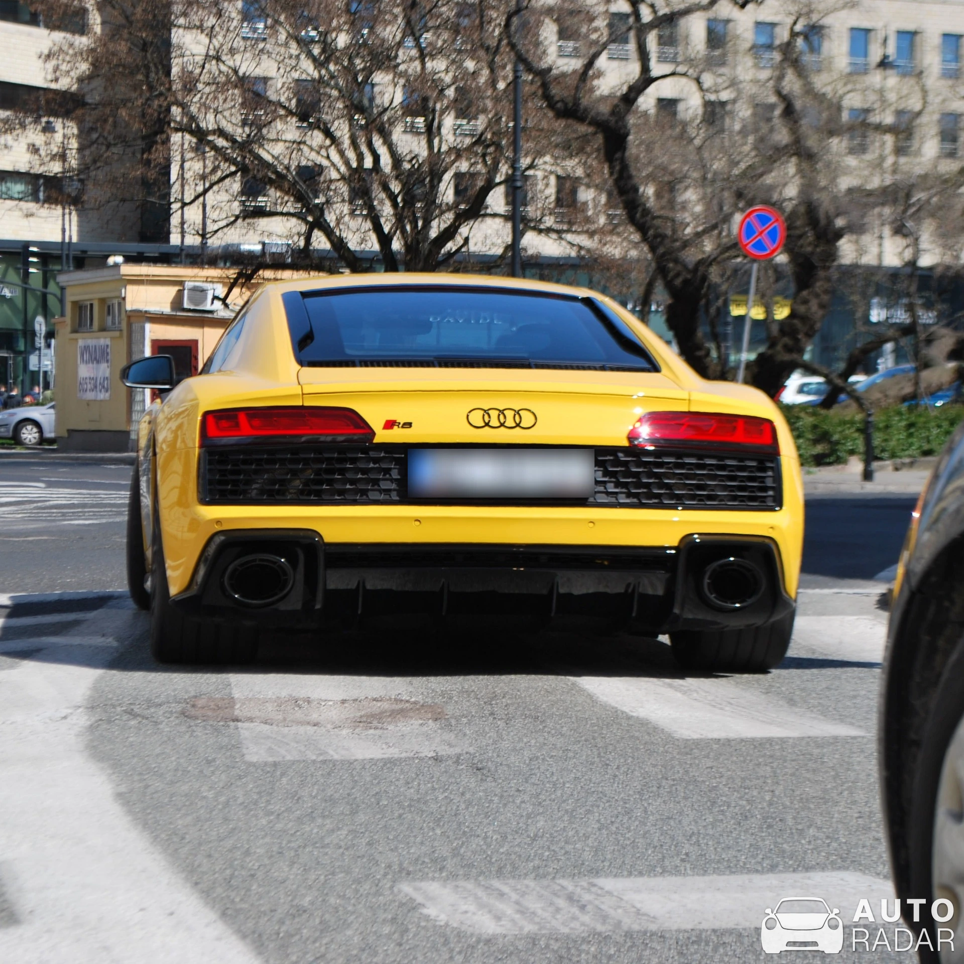 Audi R8 V10 2019 spotted in Warszawa