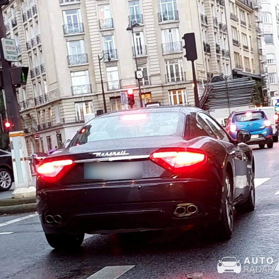 Maserati GranTurismo spotted in Paris, France