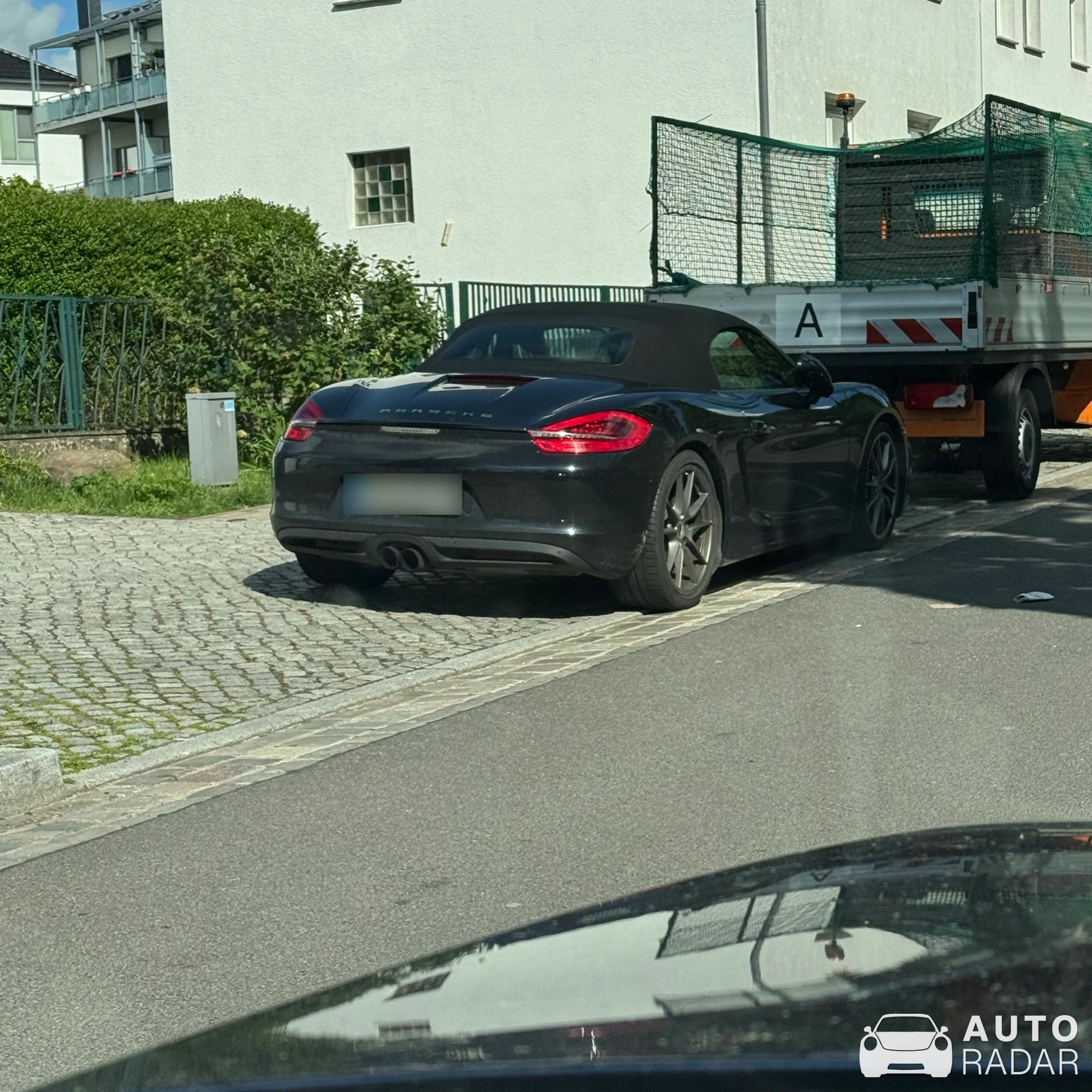 Porsche 981 Boxster S spotted in Bernau bei Berlin
