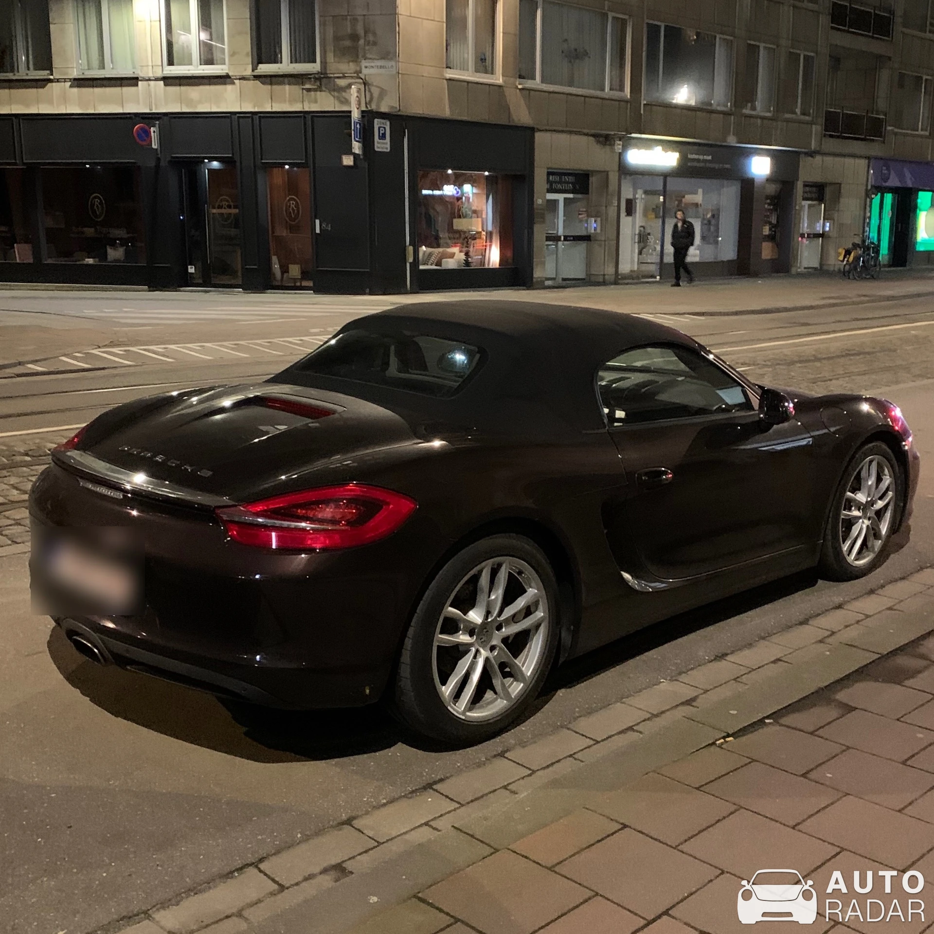Porsche 981 Boxster spotted in Antwerpen, België