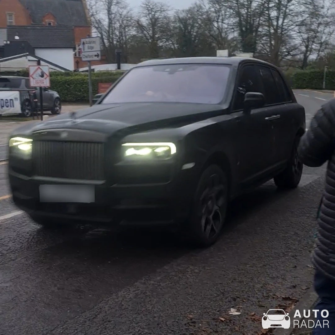Rolls-Royce Cullinan Black Badge spotted in Cheshire East, United Kingdom