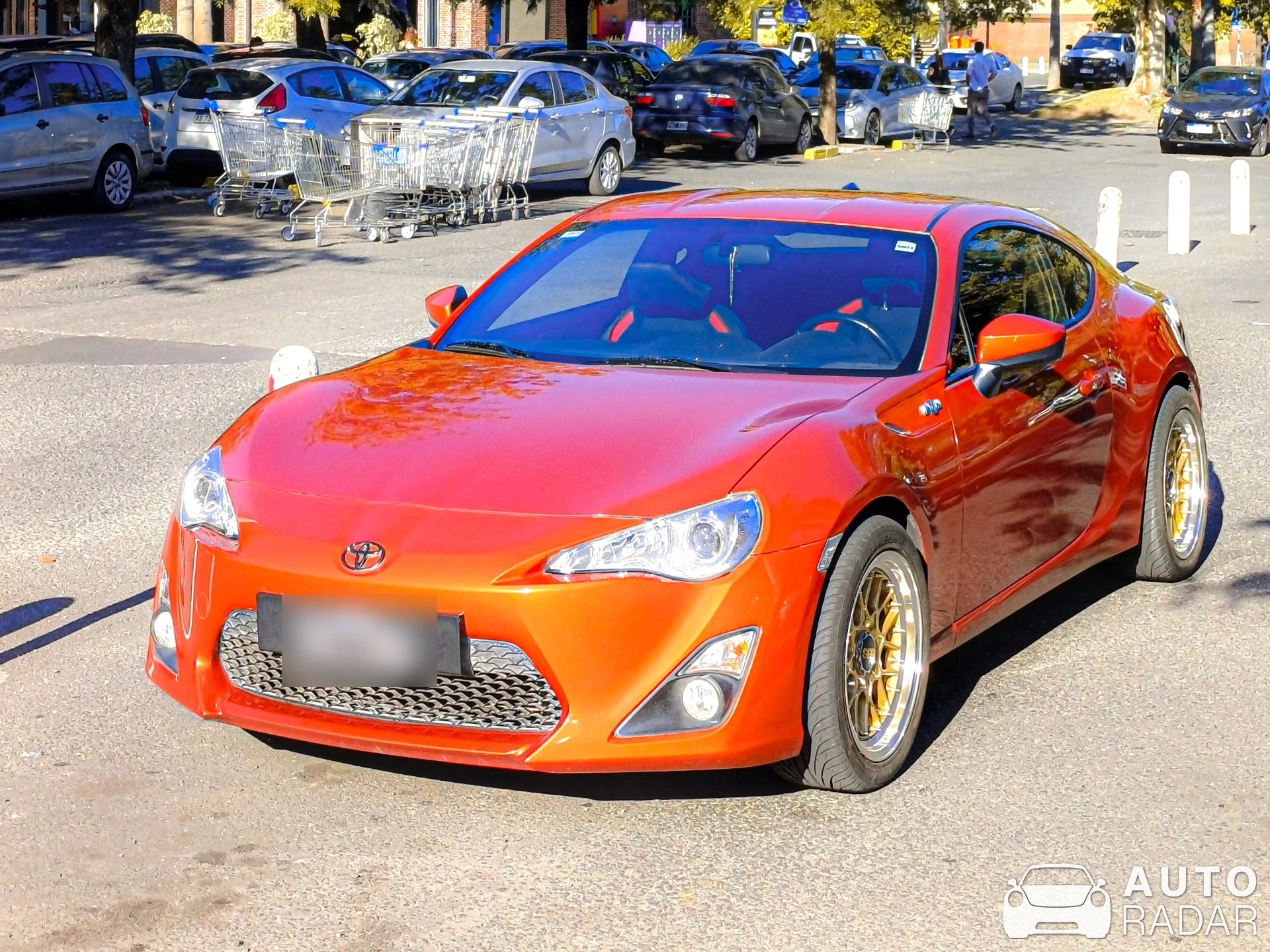 Toyota GT86 spotted in Rosario, Argentina