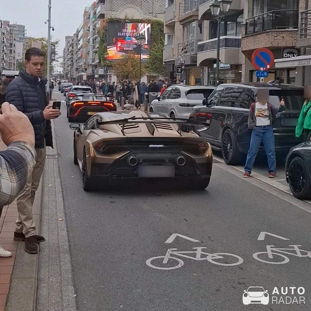 Lamborghini Huracán LP640-2 STO spotted in Knokke-Heist, Belgium