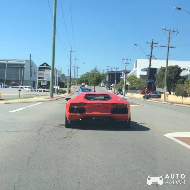 Lamborghini Aventador LP700-4 spotted in Osborne Park, Australia
