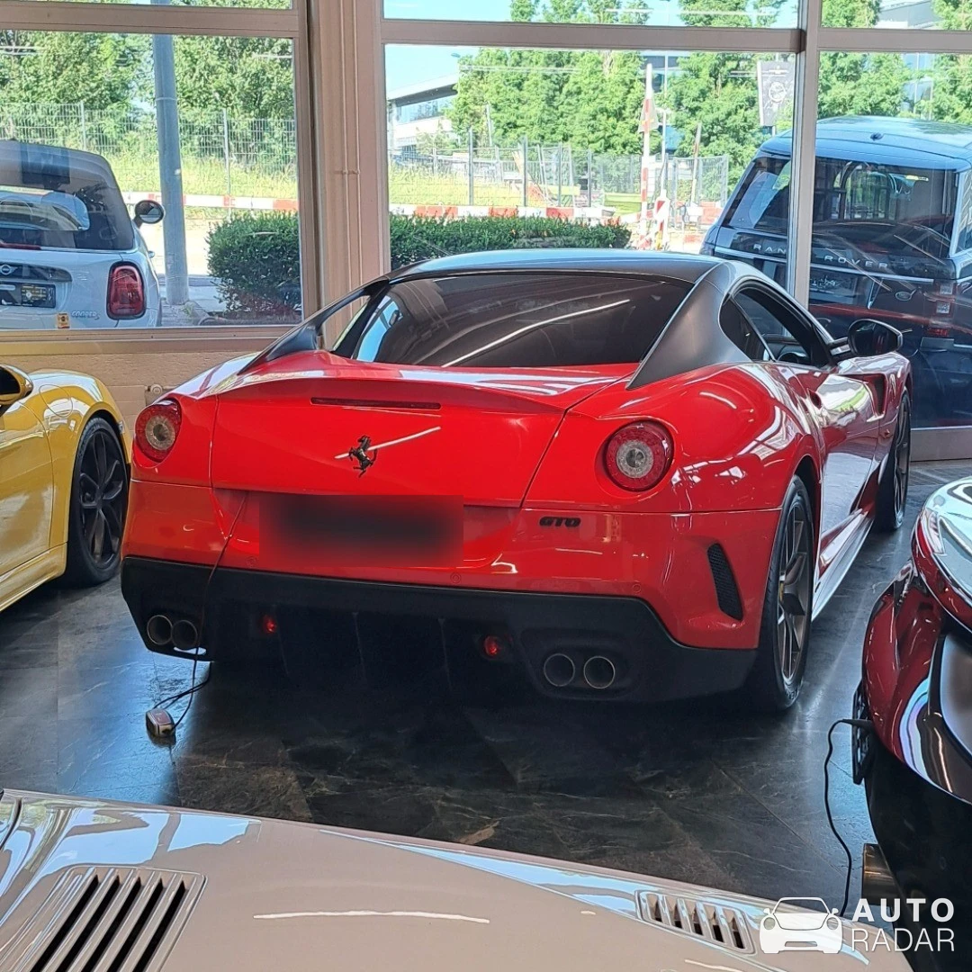Ferrari 599 GTO spotted in Plan-les-Ouates, Switzerland