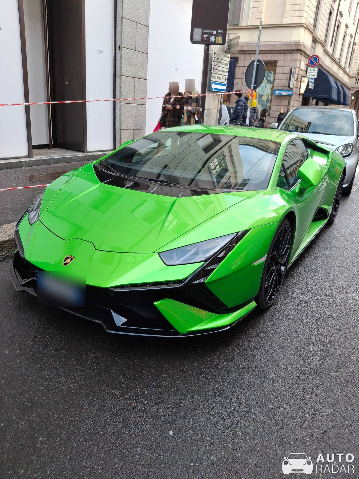 Lamborghini Huracán LP640-2 Tecnica spotted in Milano, Italy