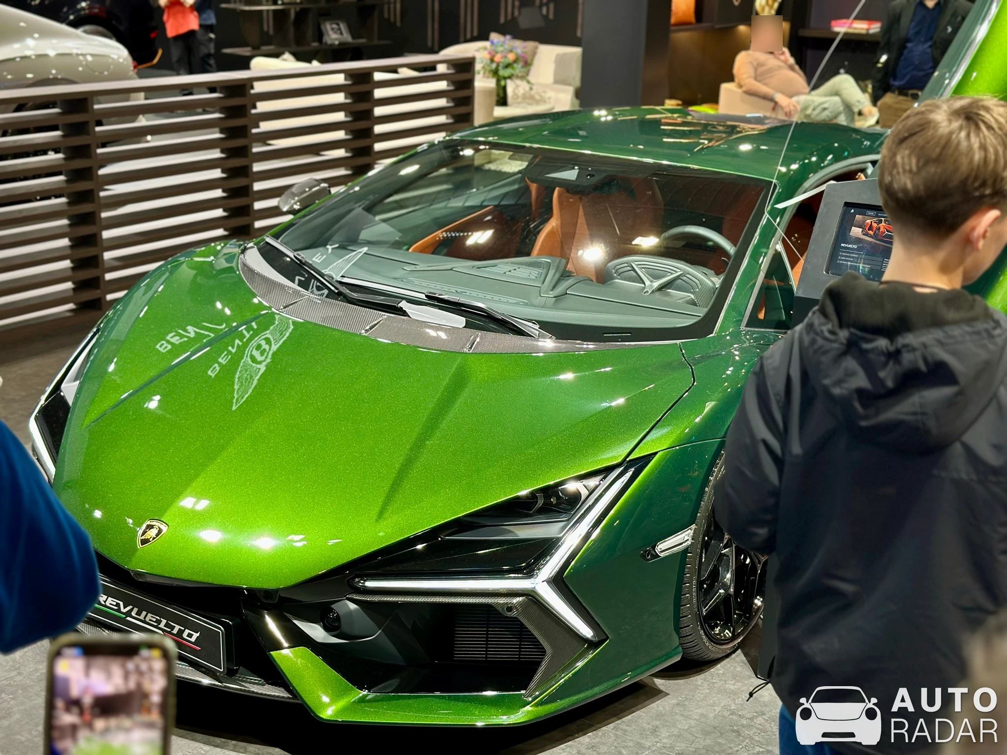Lamborghini Revuelto spotted in Bruxelles, Belgium