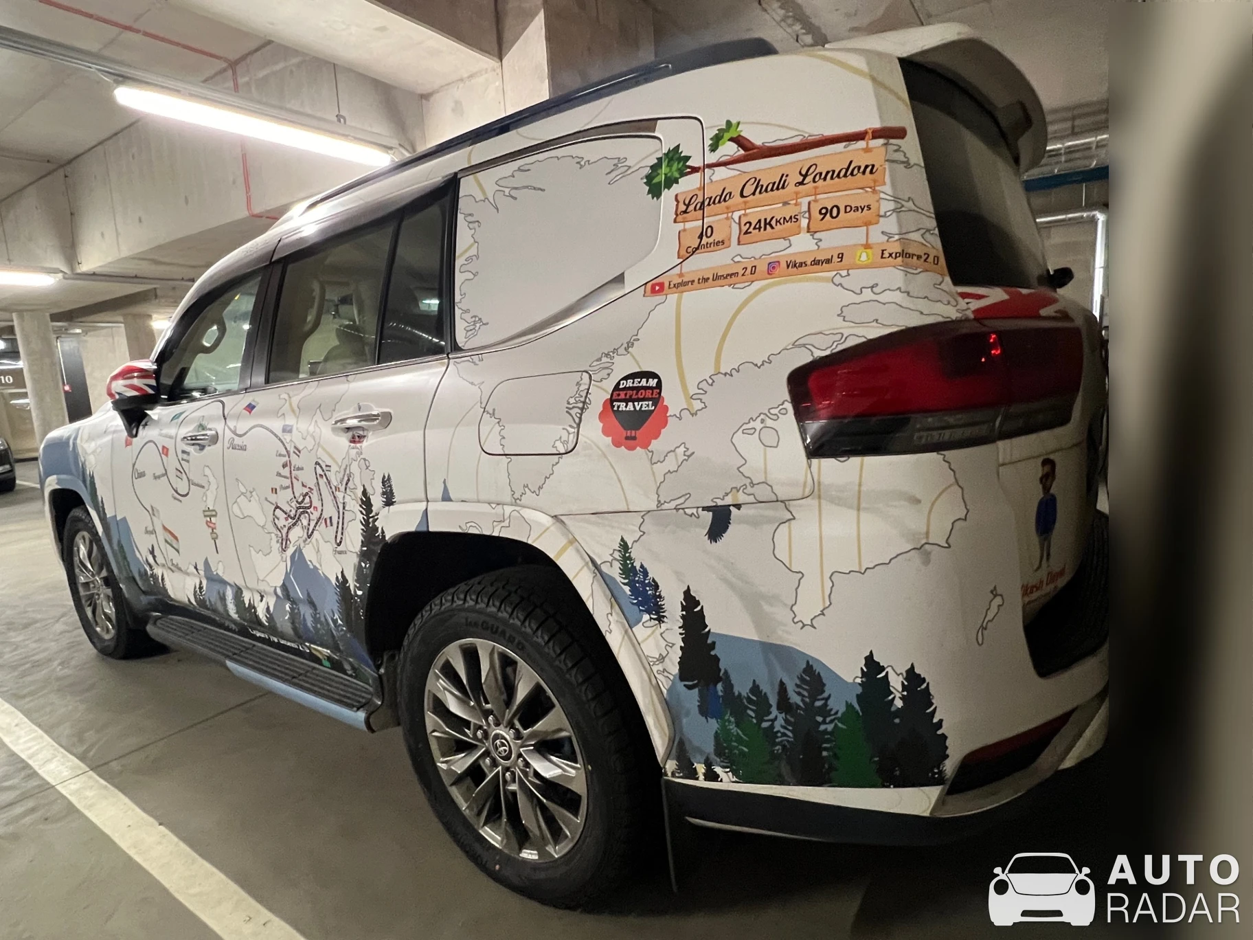 Toyota Land Cruiser 300 Series 2022 spotted in Tallinn