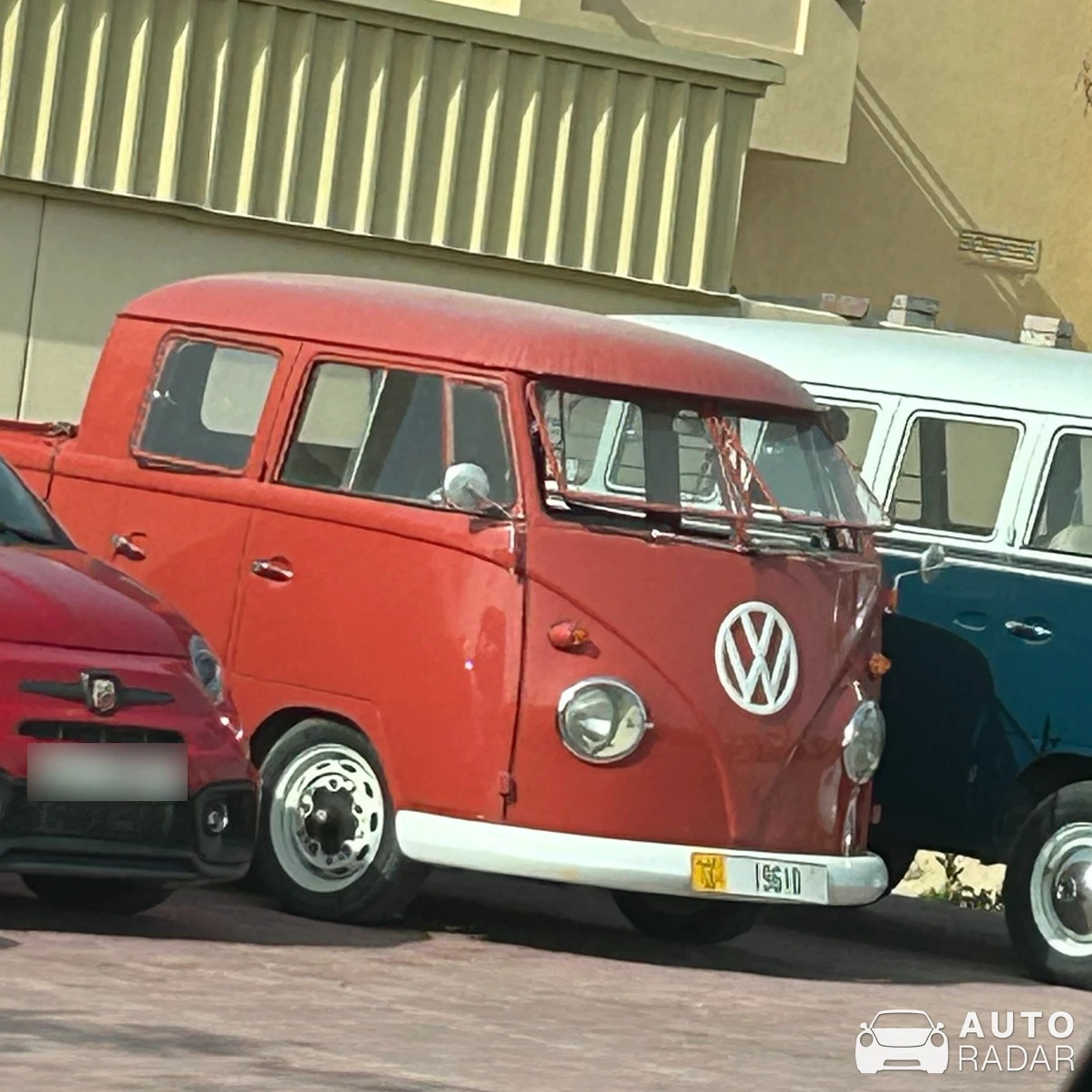 Volkswagen Type 2 (T1) Double Cab Pickup spotted in Dubai