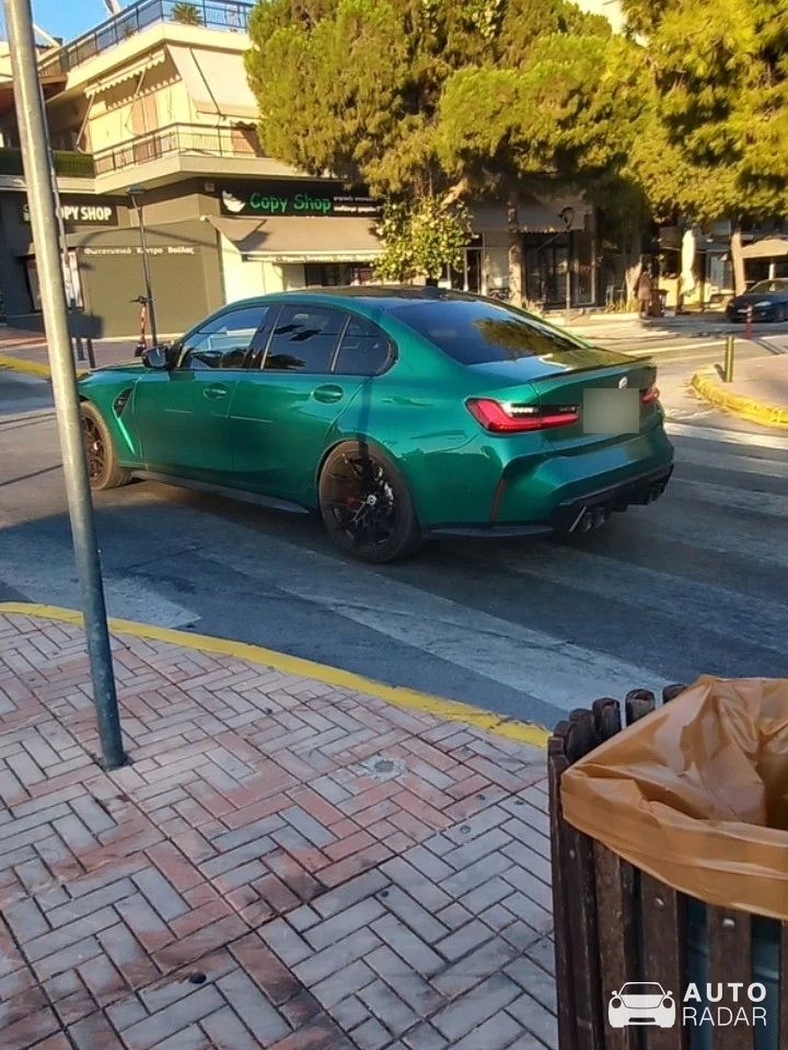 BMW M3 G80 Sedan Competition spotted in Voula, Greece