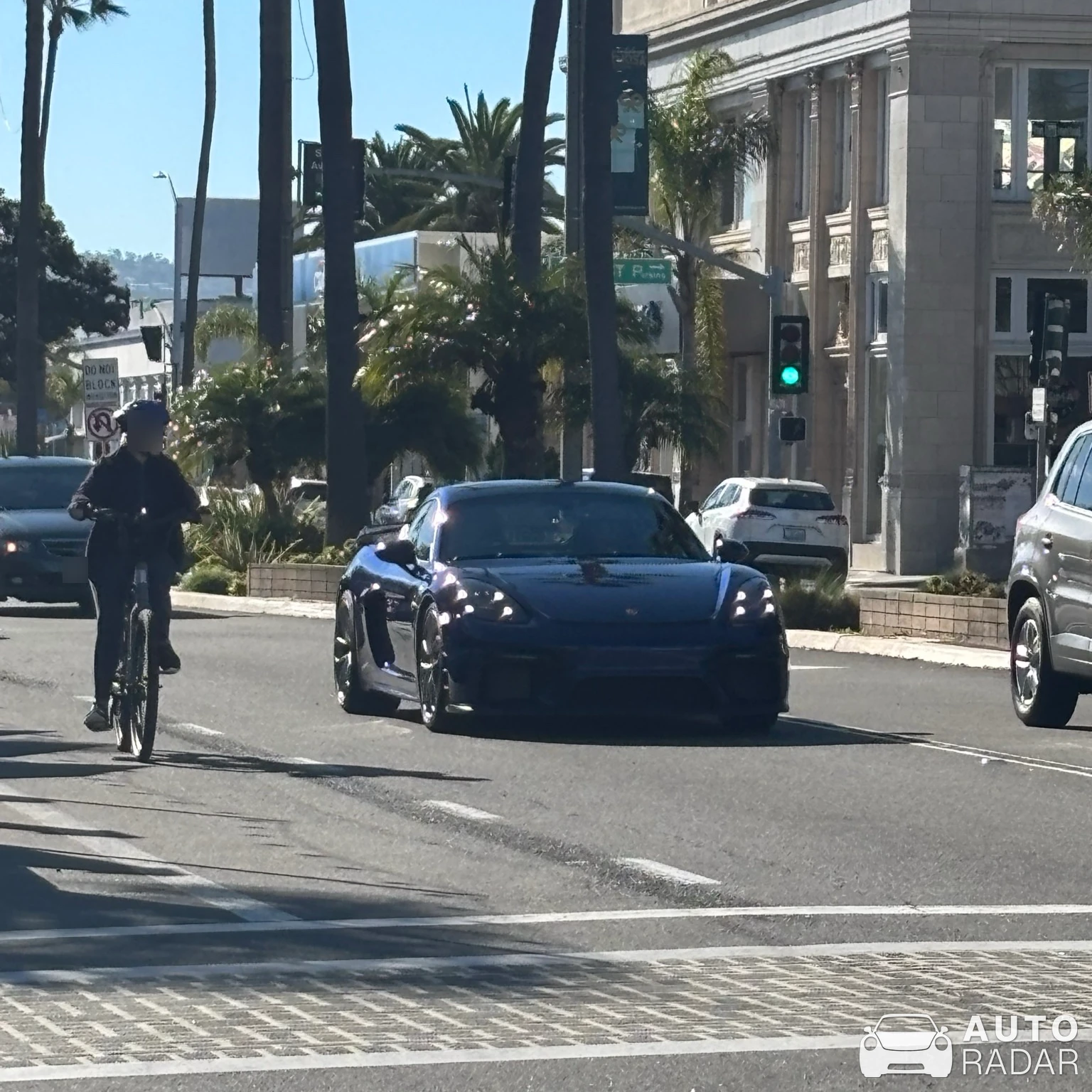Porsche 718 Cayman GT4 spotted in Hermosa Beach, United States