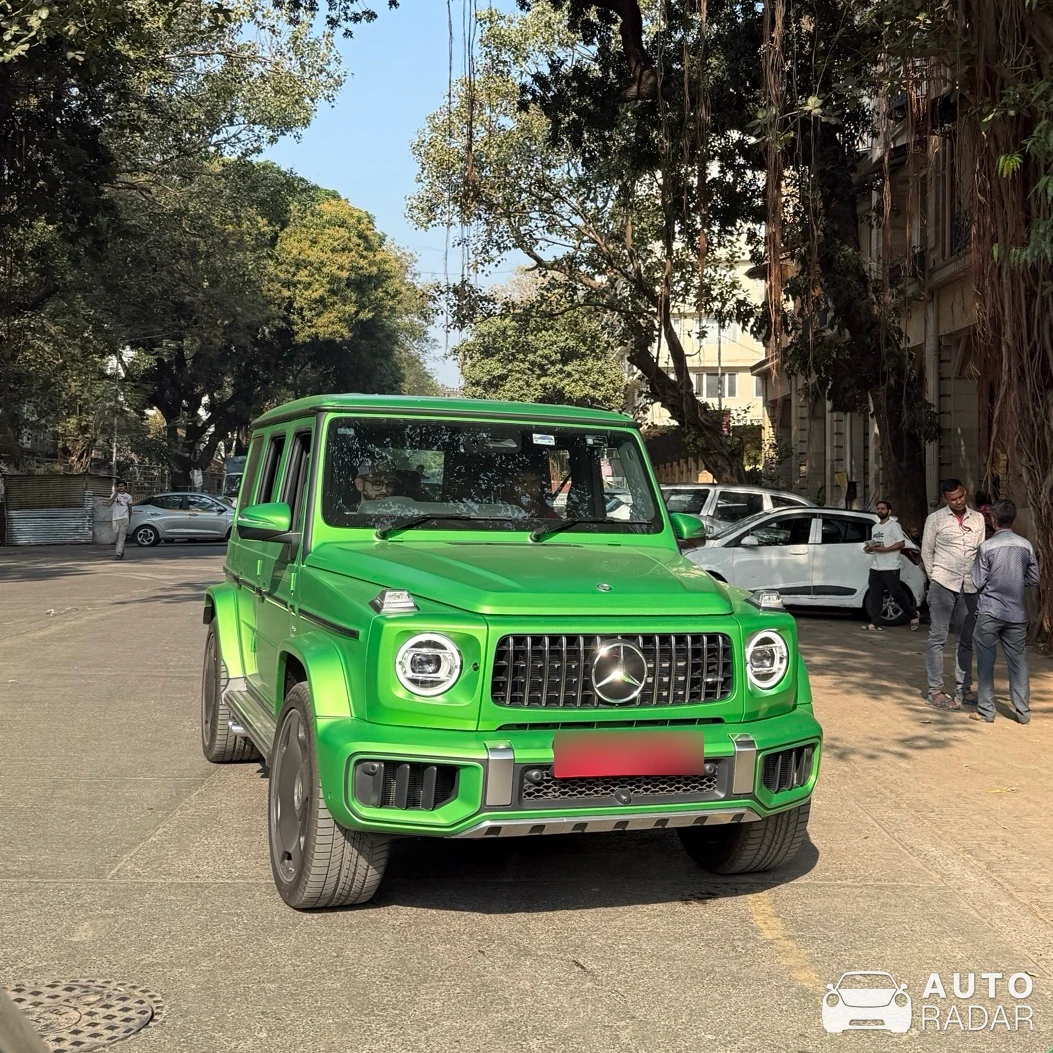 Mercedes-AMG G 63 W463 2018 spotted in Mumbai, India