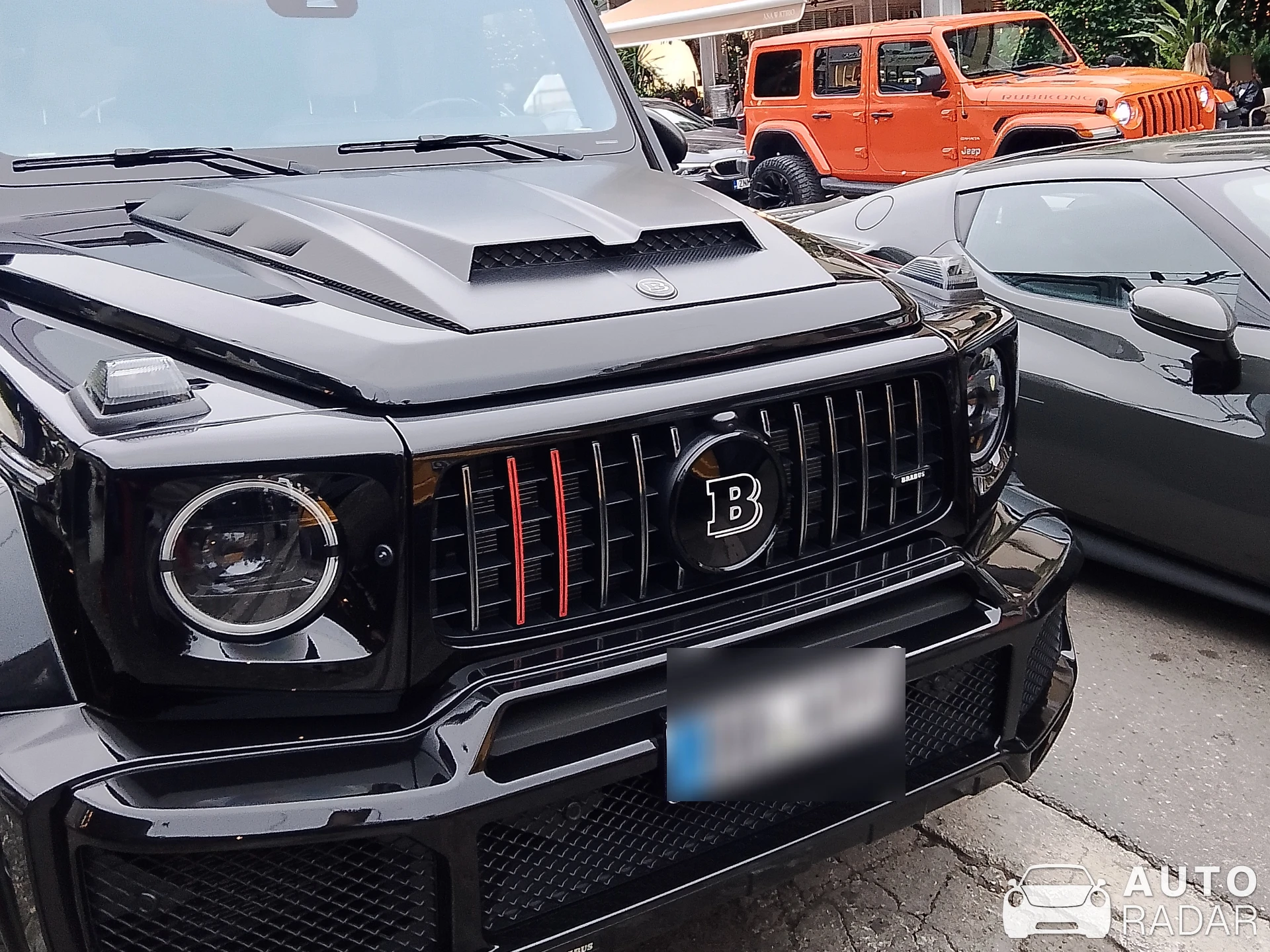 Mercedes-AMG Brabus G 900 Widestar Superblack W463 2018 spotted