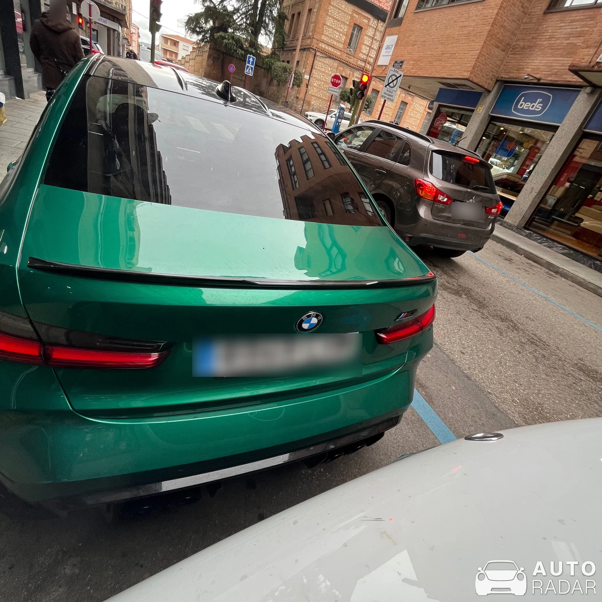 BMW M3 G80 Sedan Competition spotted in Guadalajara, Spain