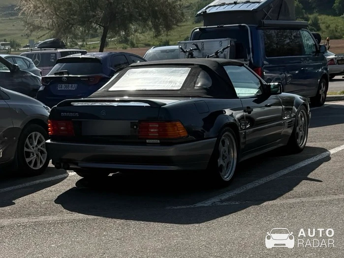 Mercedes-Benz Brabus SL 6.0-32 R129 spotted in Gornești