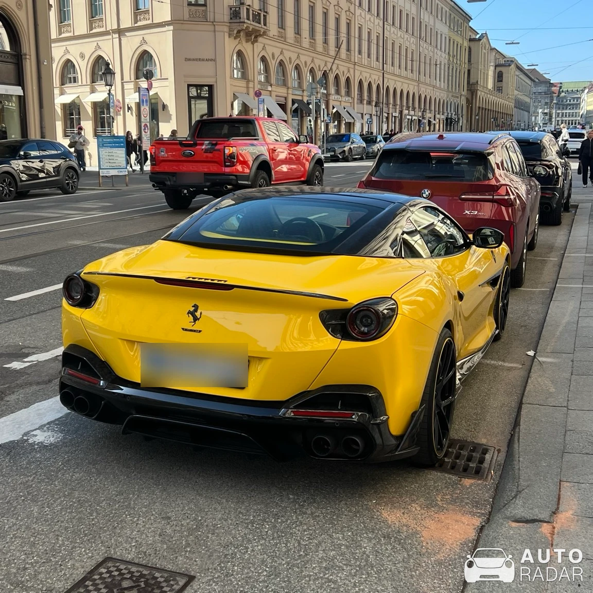 Ferrari Portofino Mansory spotted in München