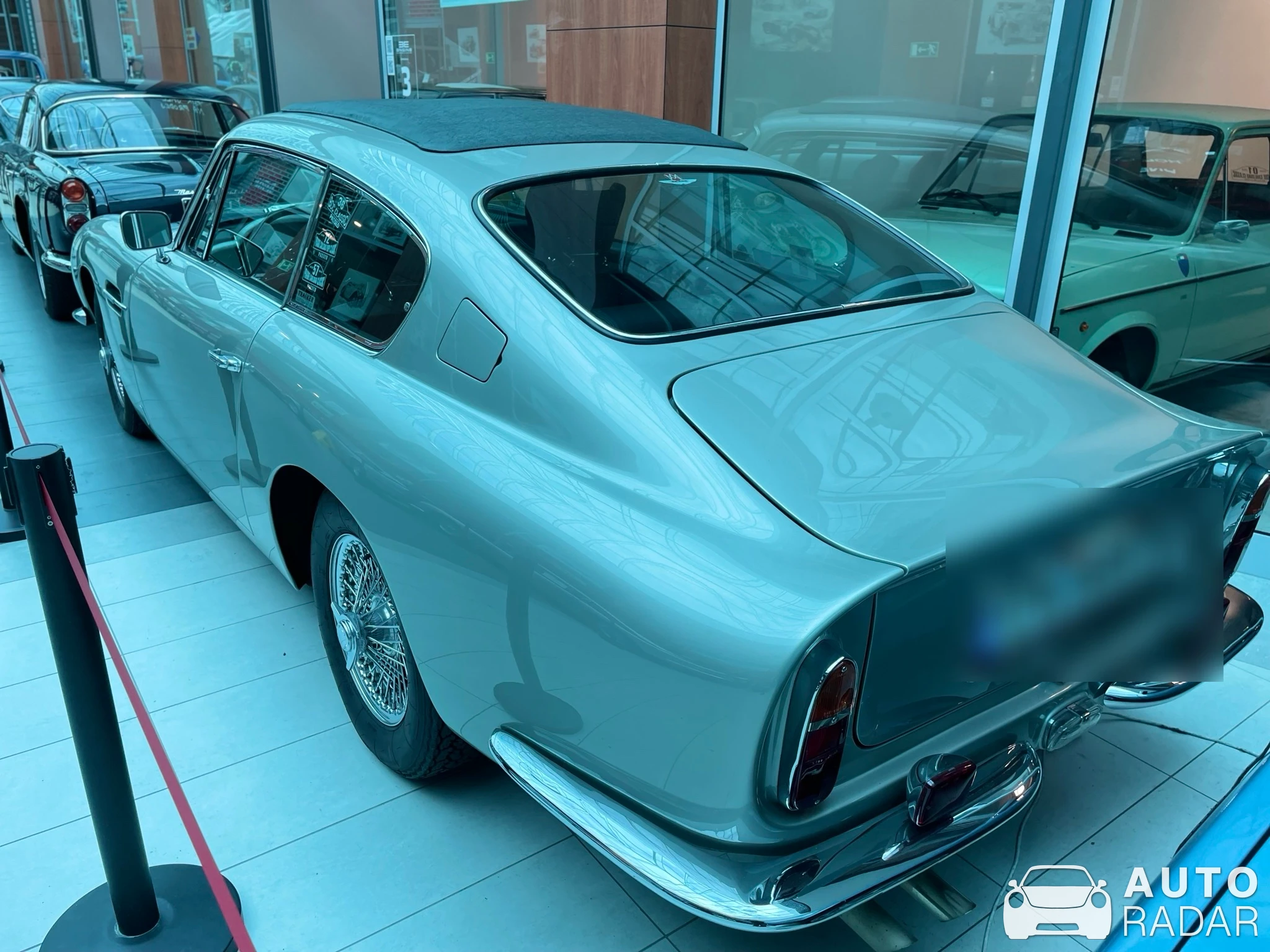 Aston Martin DB6 Superleggera spotted