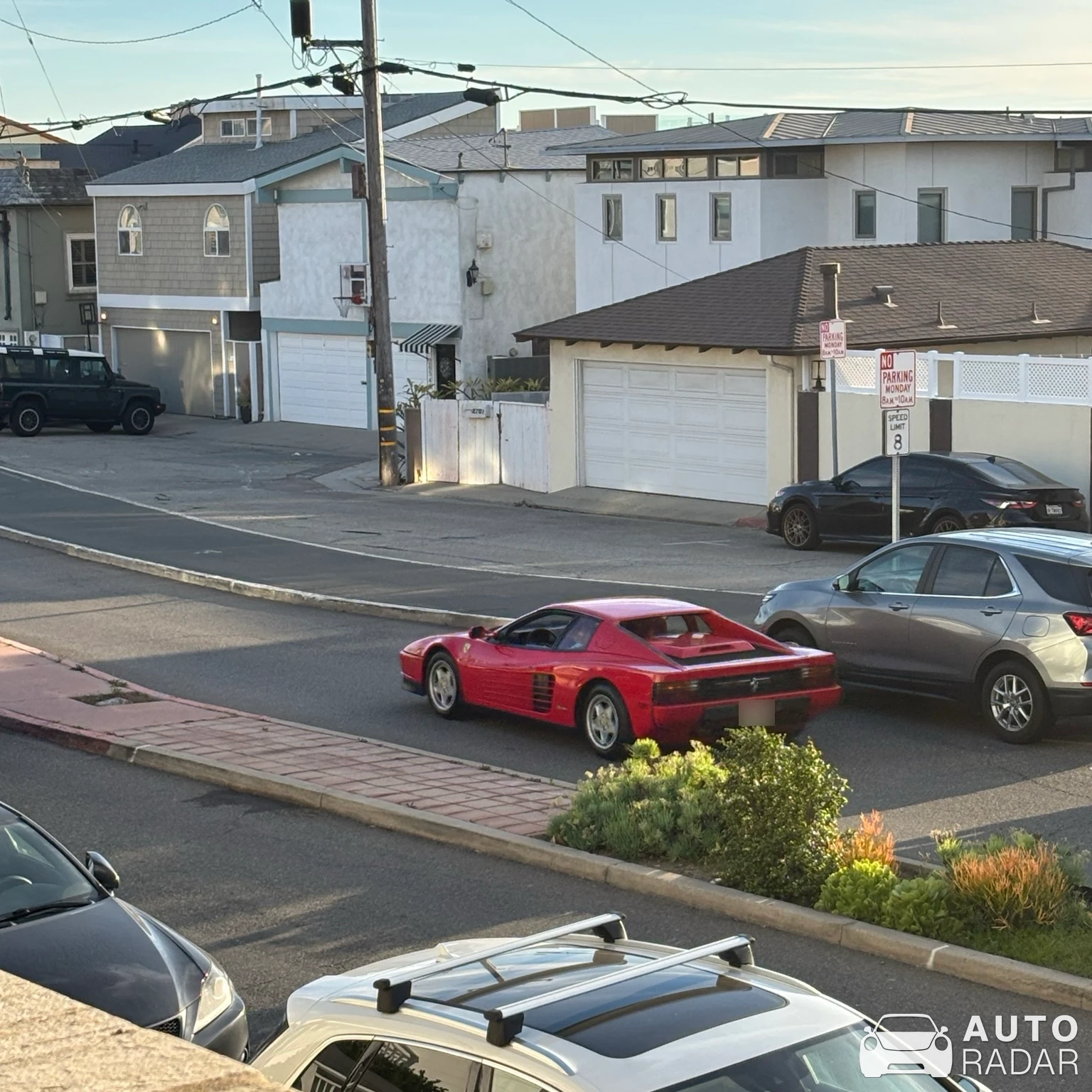Ferrari Testarossa spotted in Hermosa Beach, United States