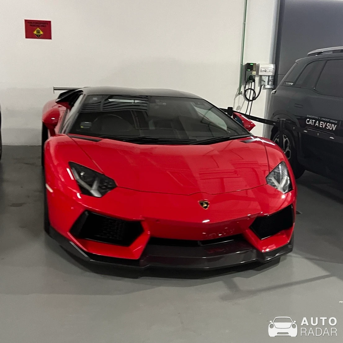 Lamborghini Aventador LP700-4 DMC Spezial Version spotted in Singapore