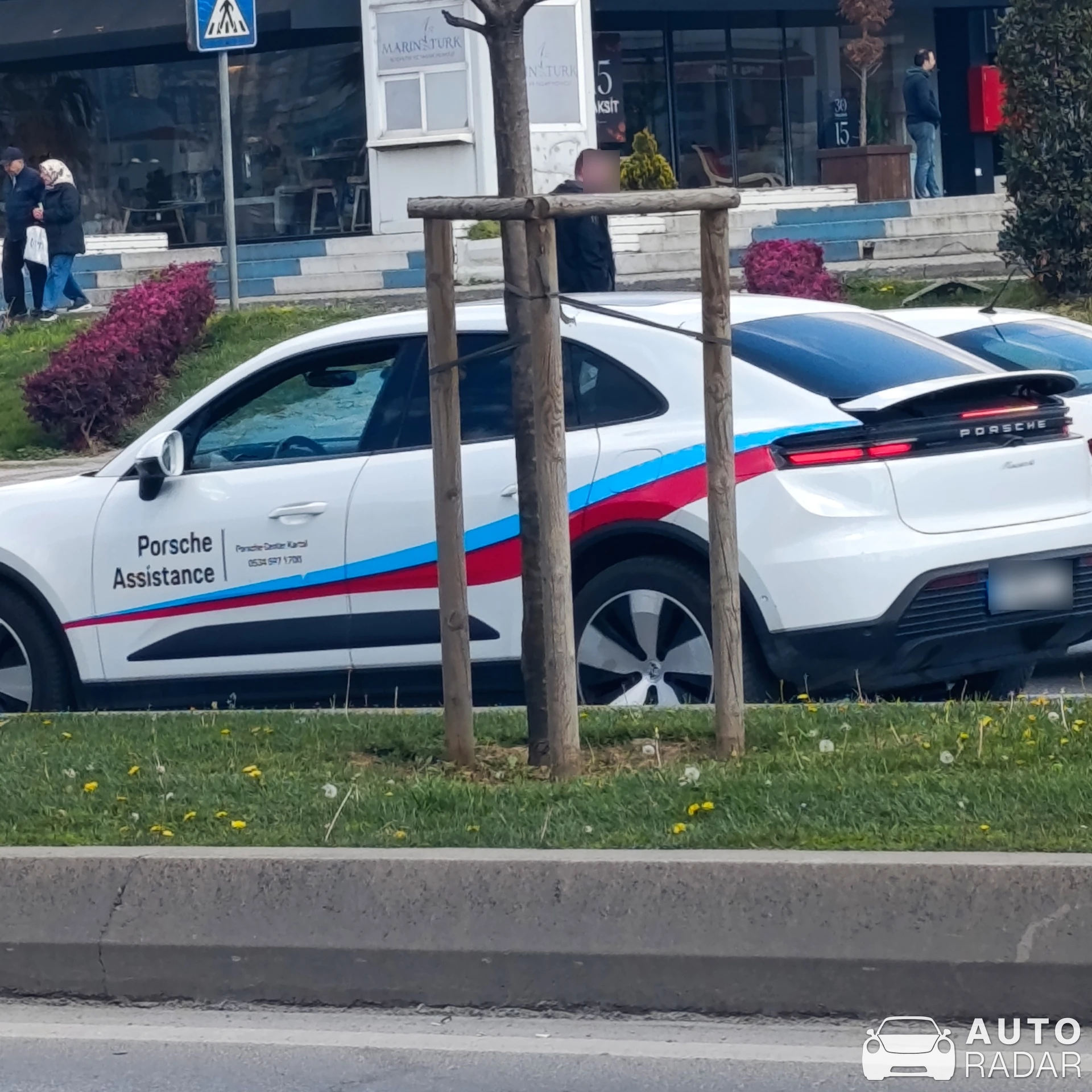 Porsche Macan 4 EV spotted in Pendik