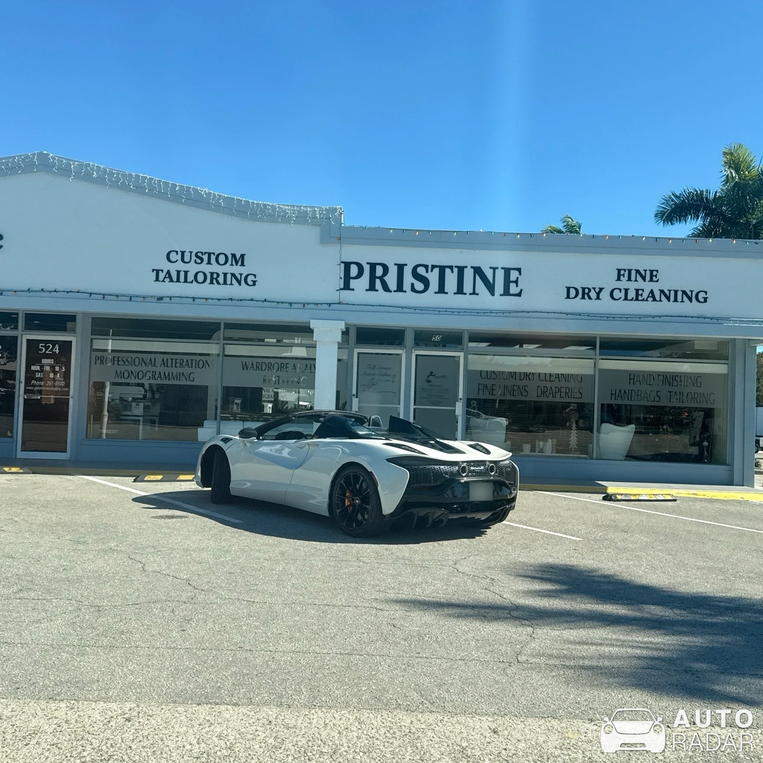 McLaren Artura Spider spotted in Naples, United States