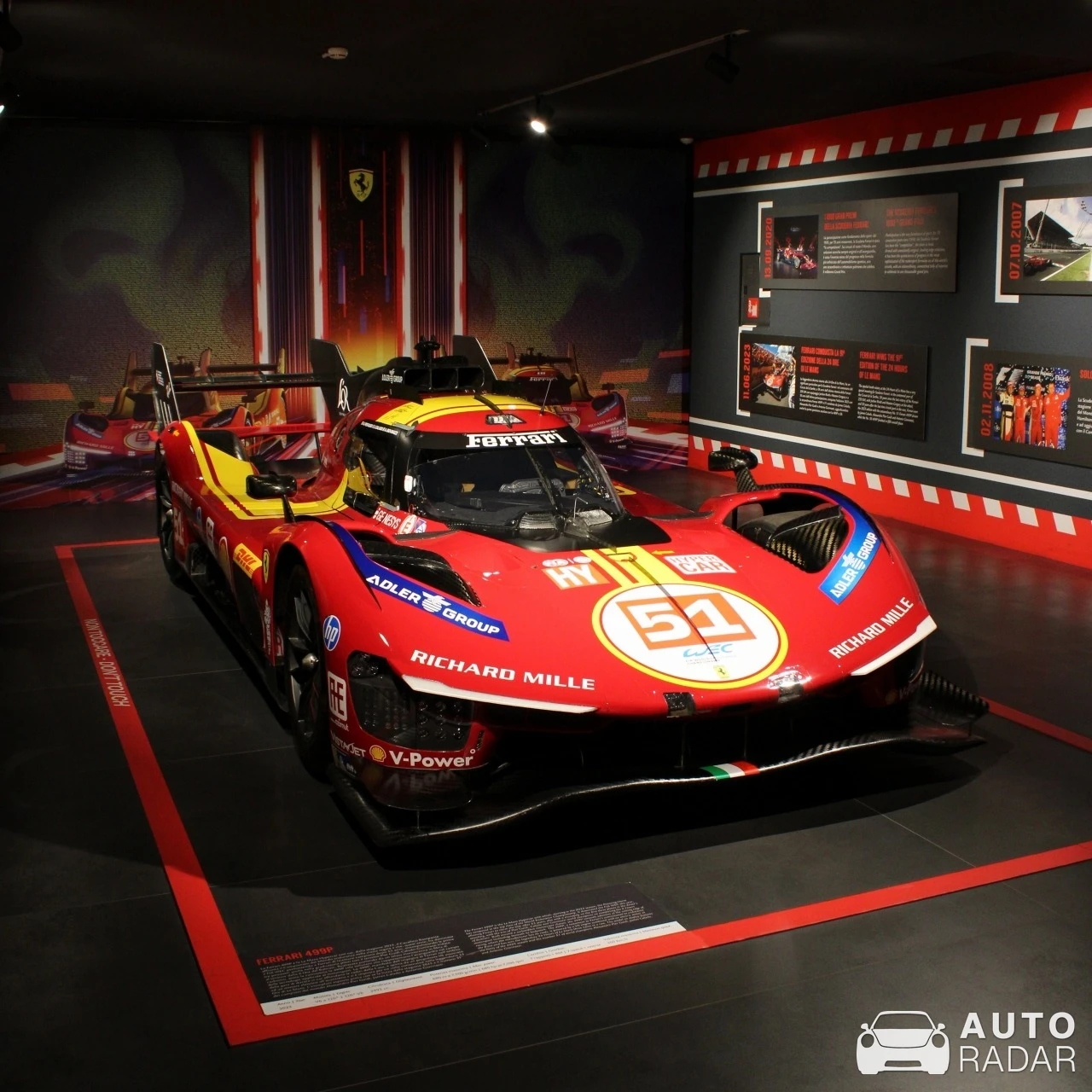 Ferrari 499P spotted in Maranello