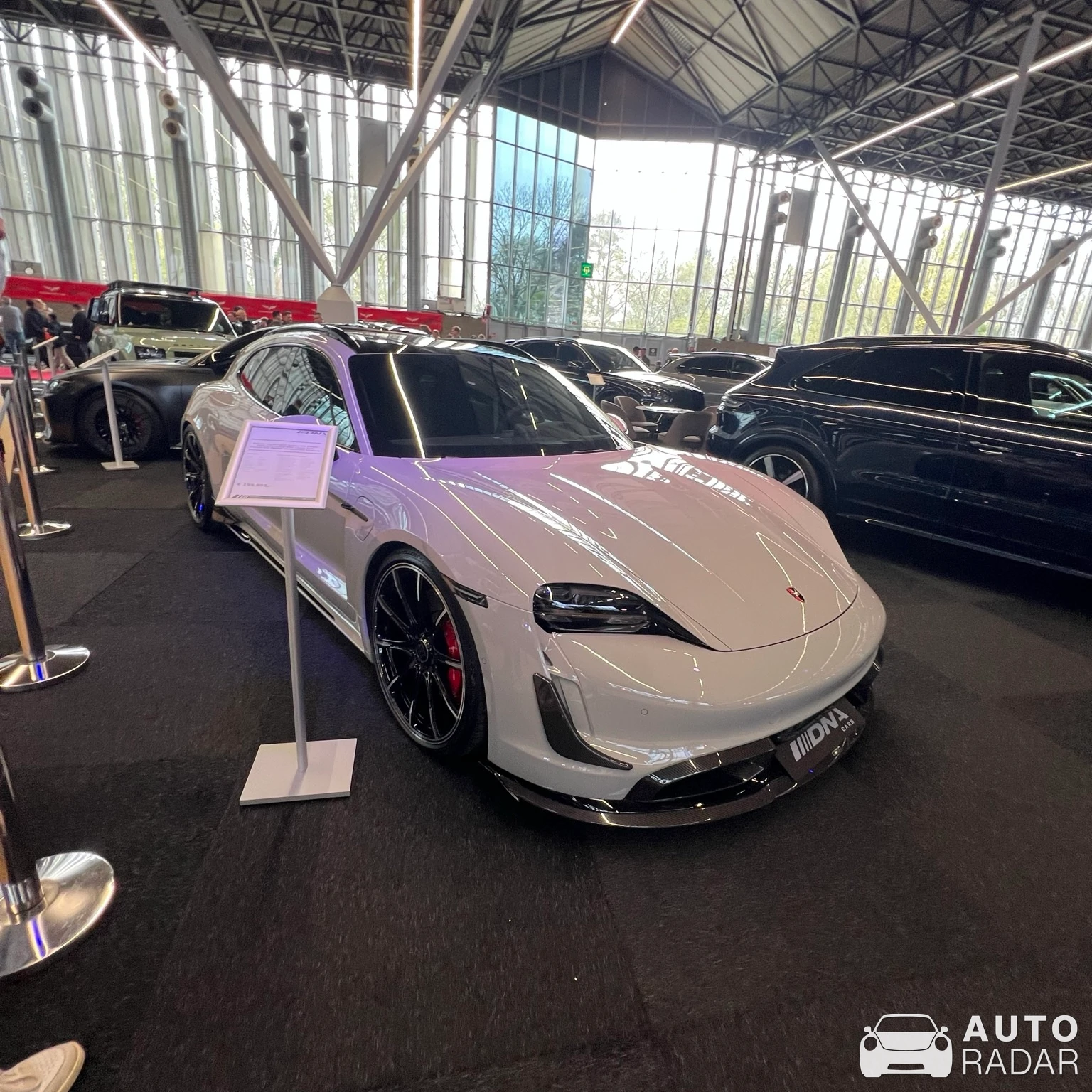 Porsche Taycan Brabus spotted in Amsterdam, Nederland
