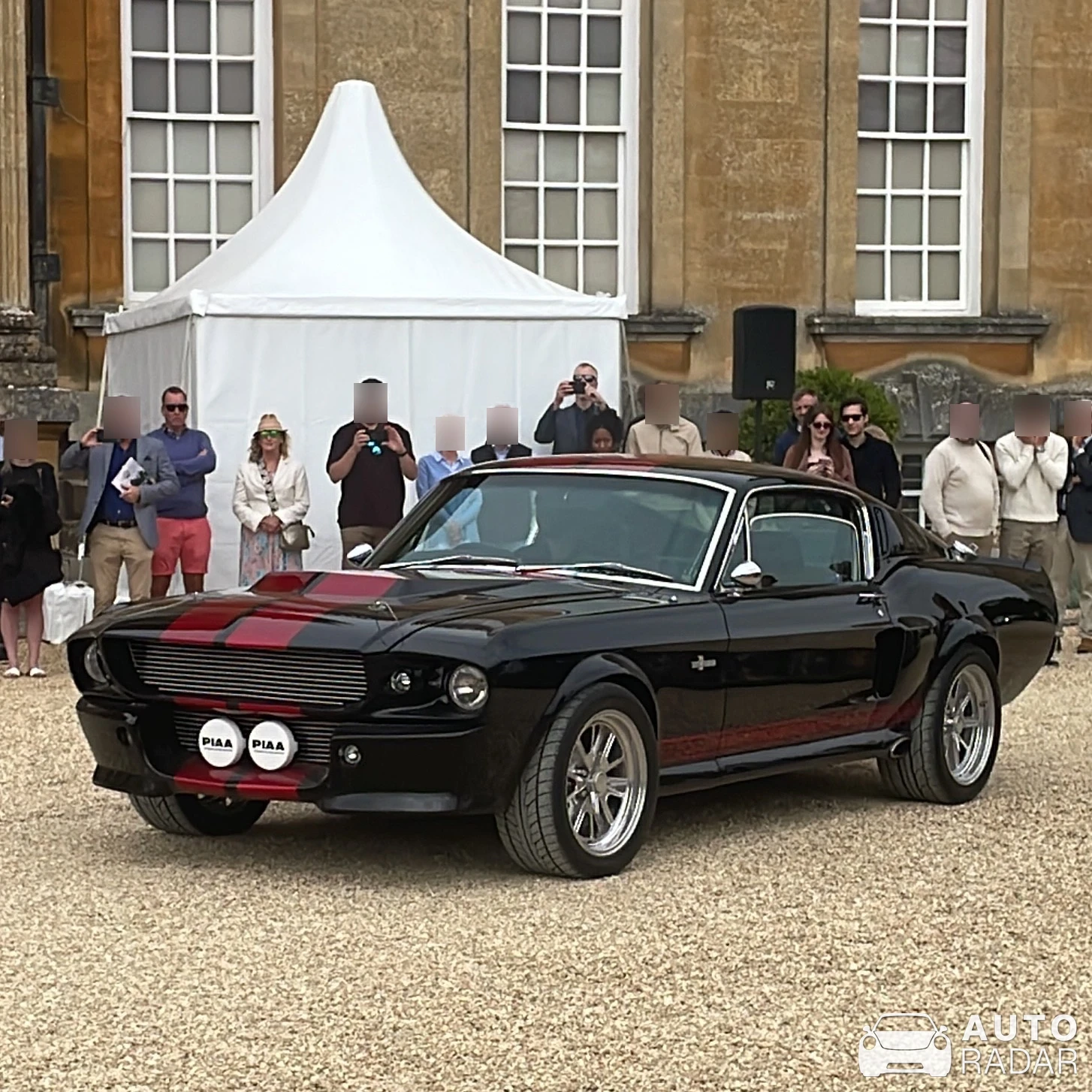 Ford Mustang Shelby G.T. 500E Eleanor spotted in Oxfordshire, United Kingdom