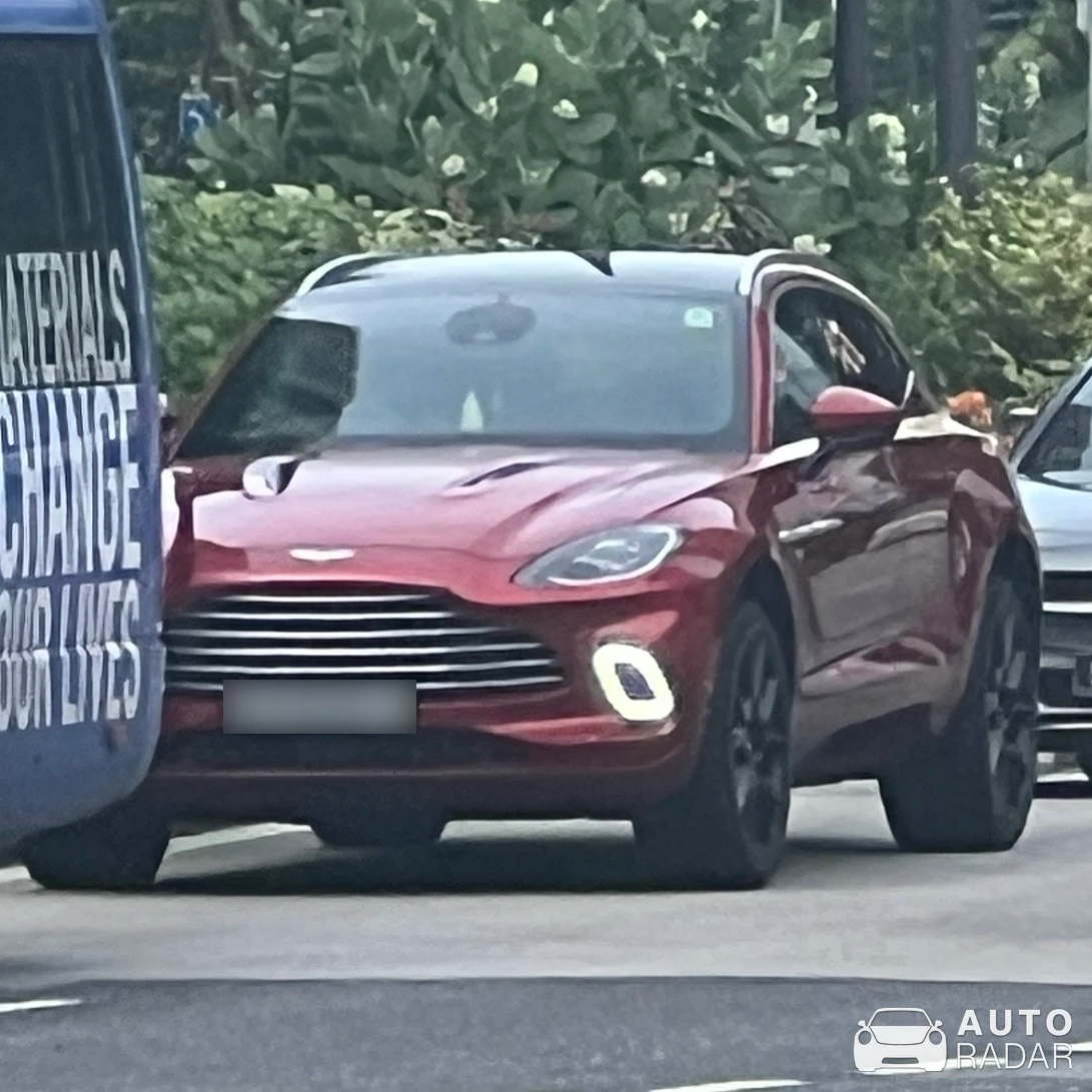 Aston Martin DBX spotted in Singapore, Singapore