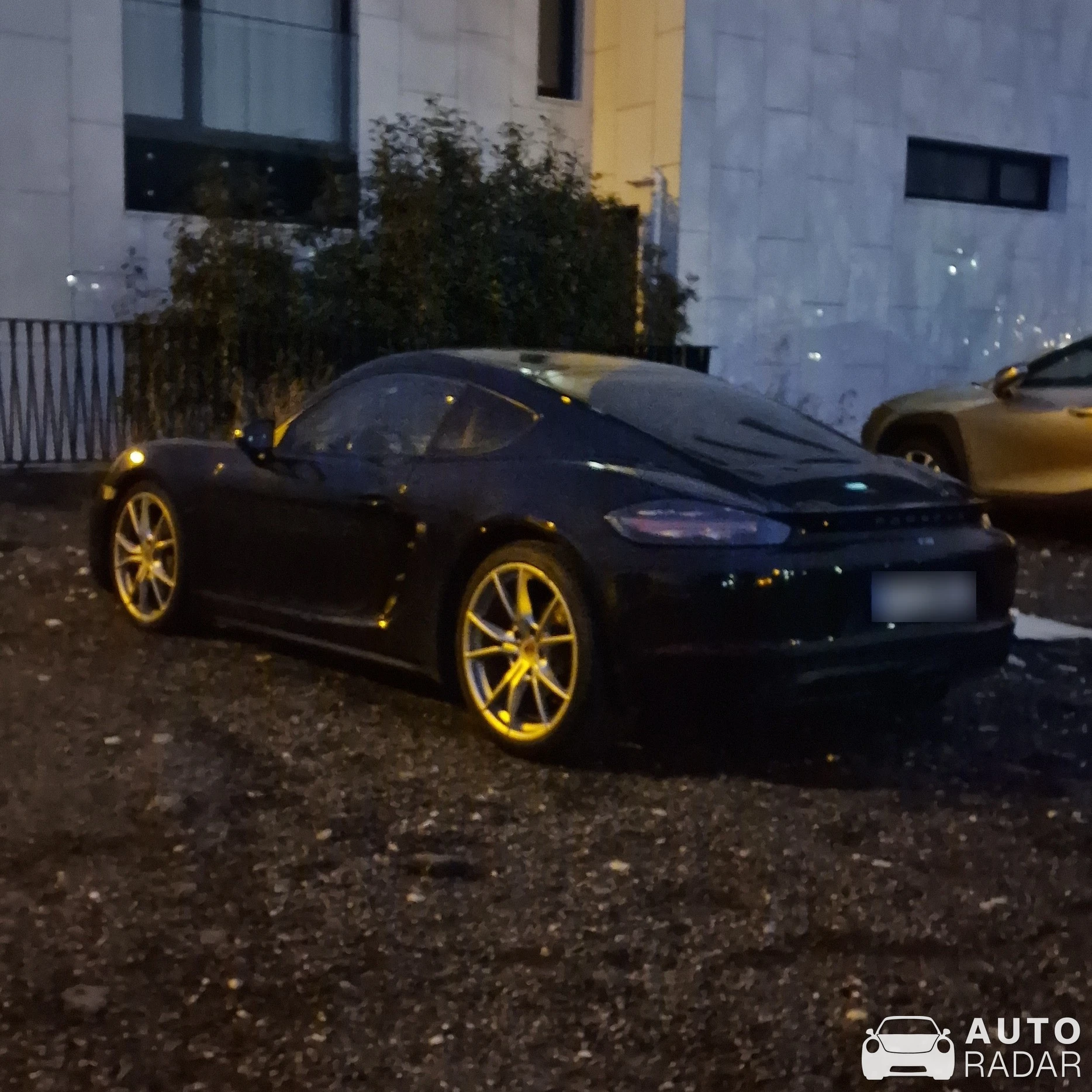 Porsche 718 Cayman spotted in Constanța, Romania