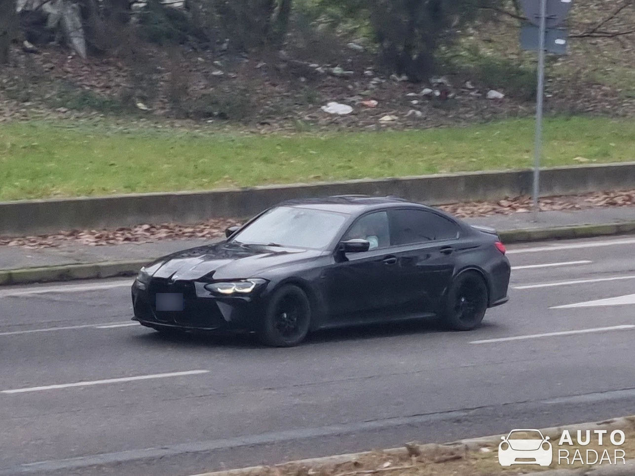 BMW M3 G80 Sedan spotted in Milano, Italy
