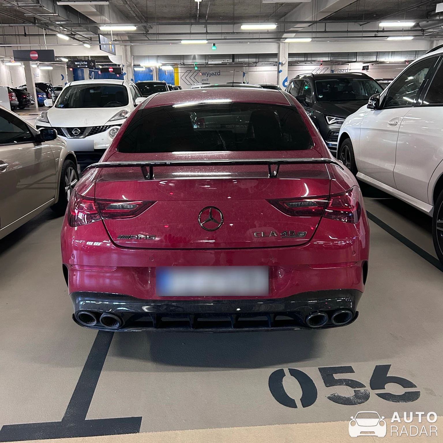 Mercedes-AMG CLA 45 S C118 spotted in Zielona Góra