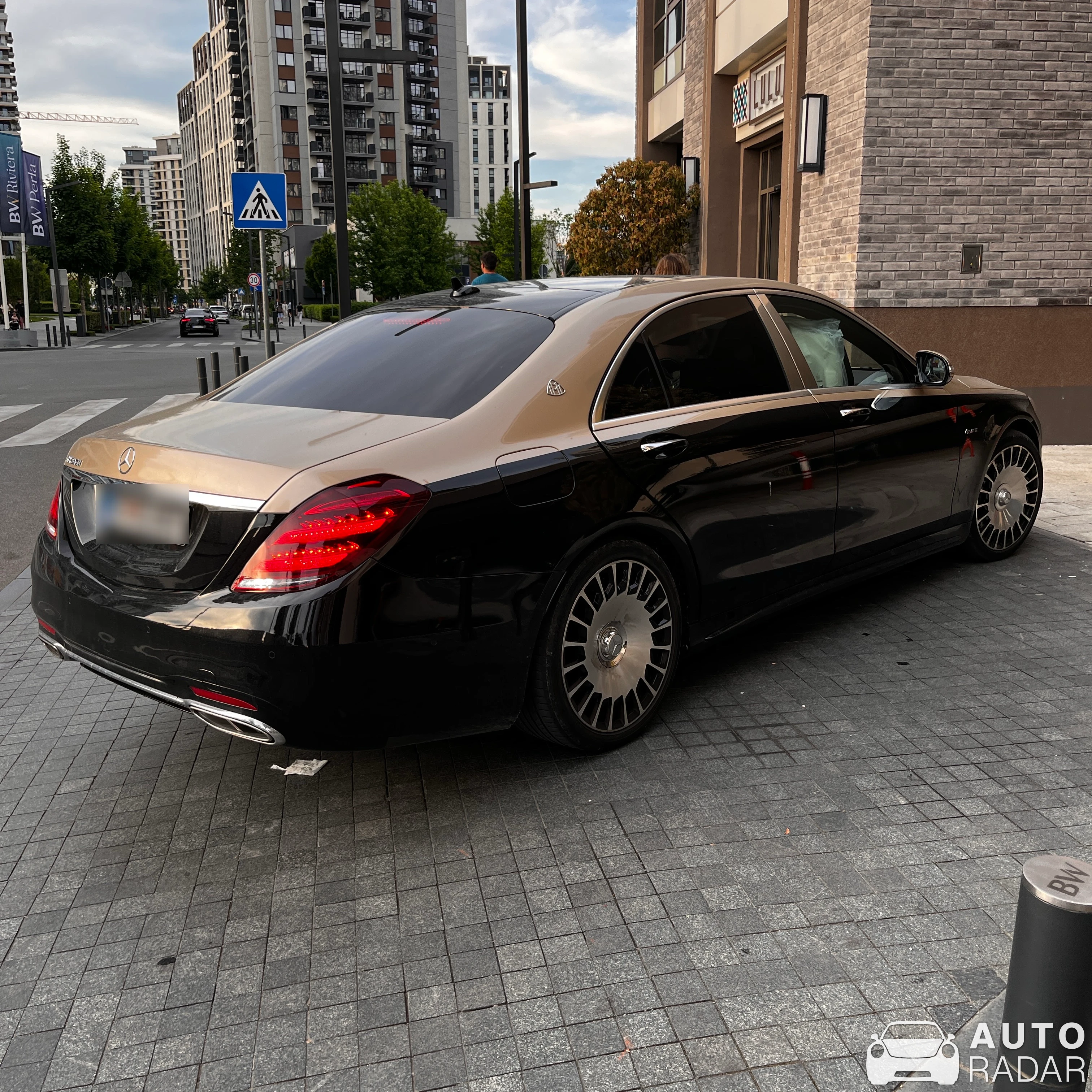 Mercedes-Maybach S 650 spotted in Beograd
