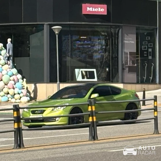 Hyundai Genesis Coupe spotted