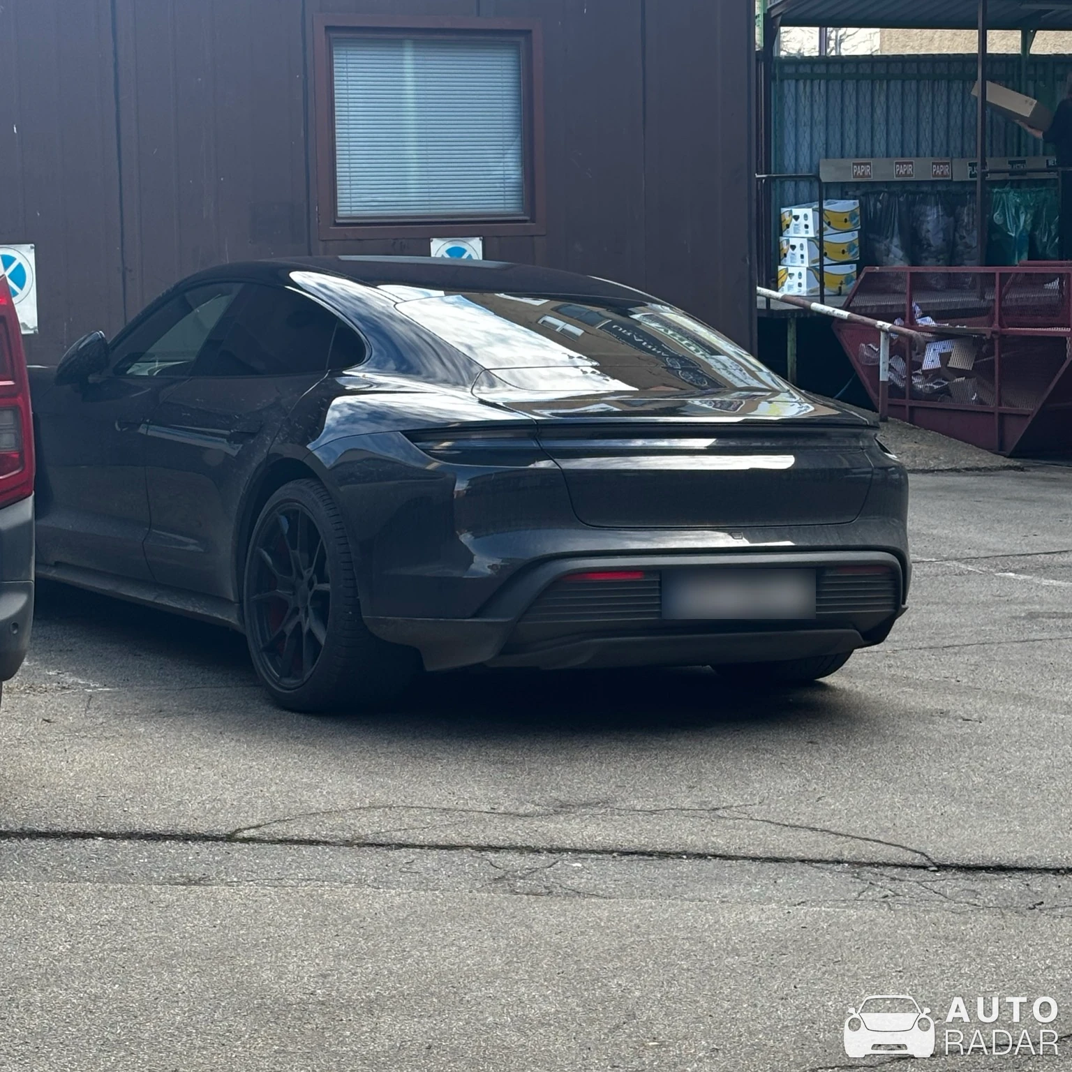 Porsche Taycan GTS spotted in Varaždin