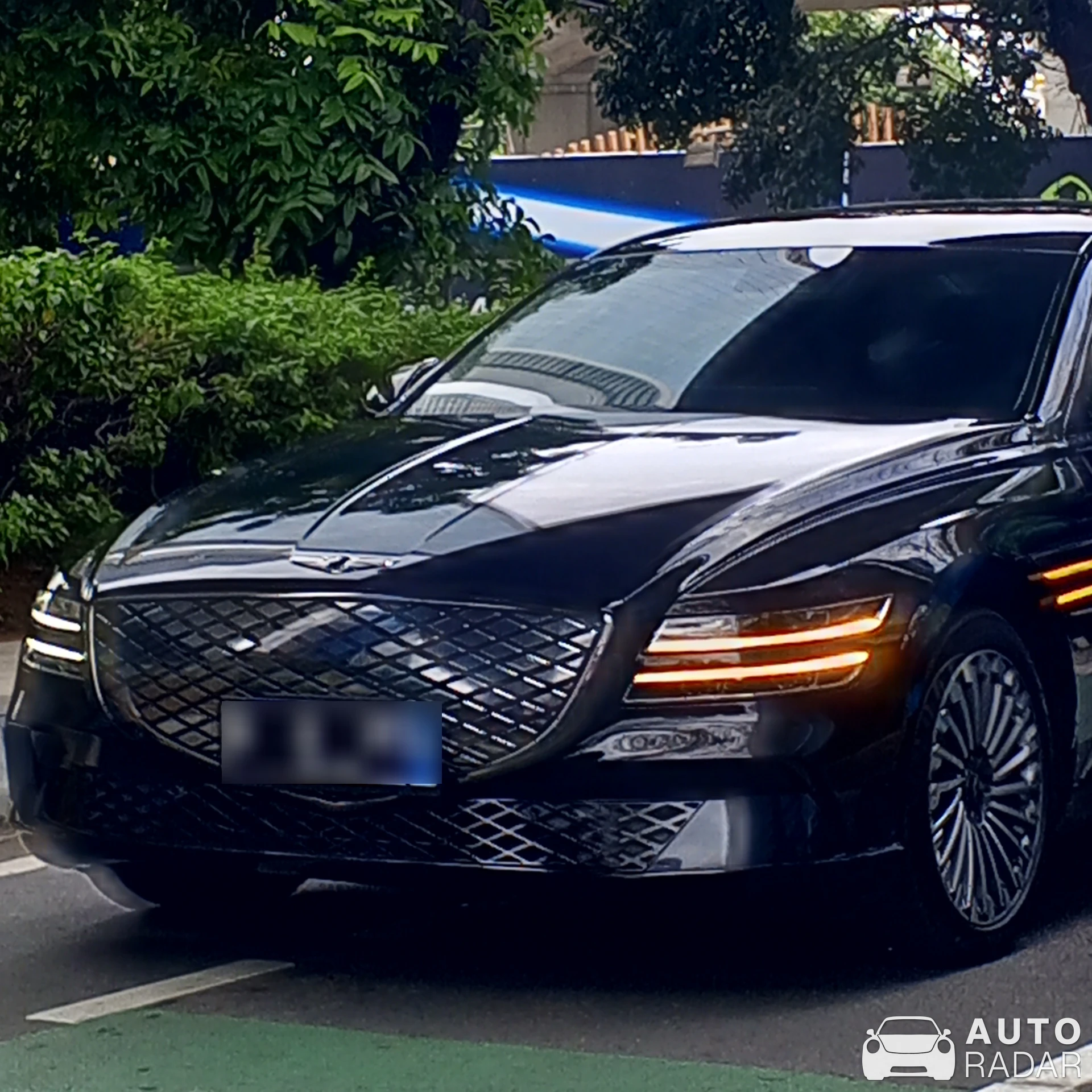 Genesis GV80 Coupé spotted in Kota Jakarta Selatan, Indonesia