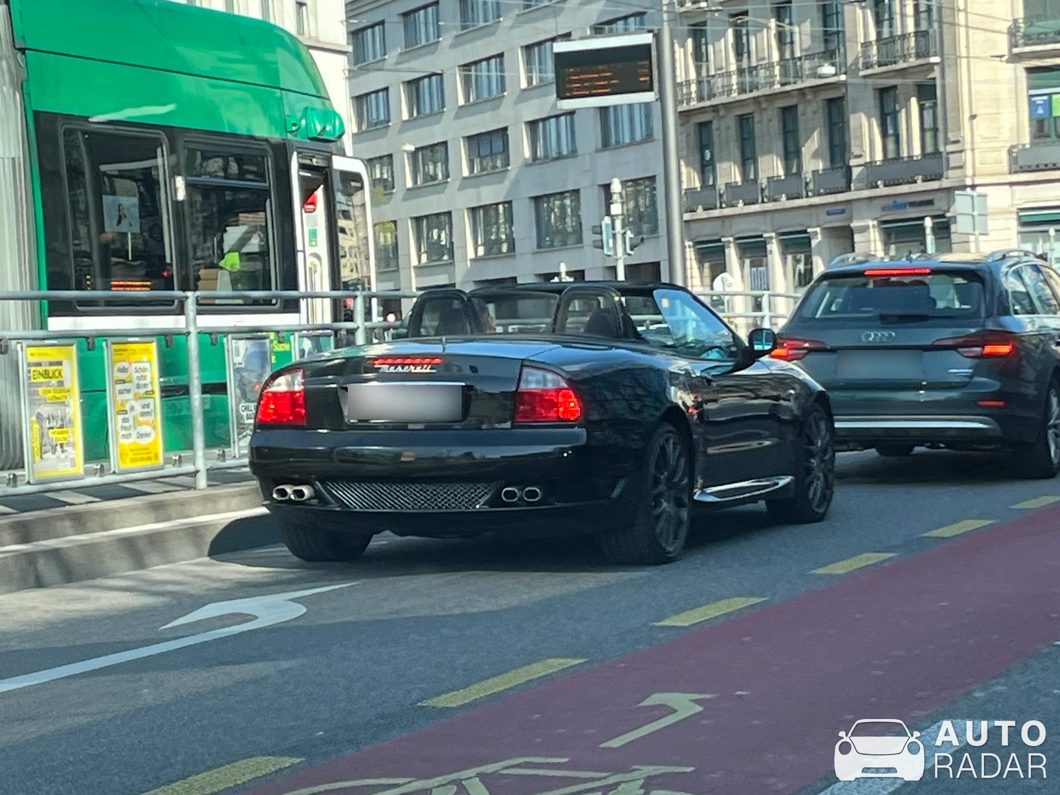 Maserati GranSport Spyder spotted in Basel