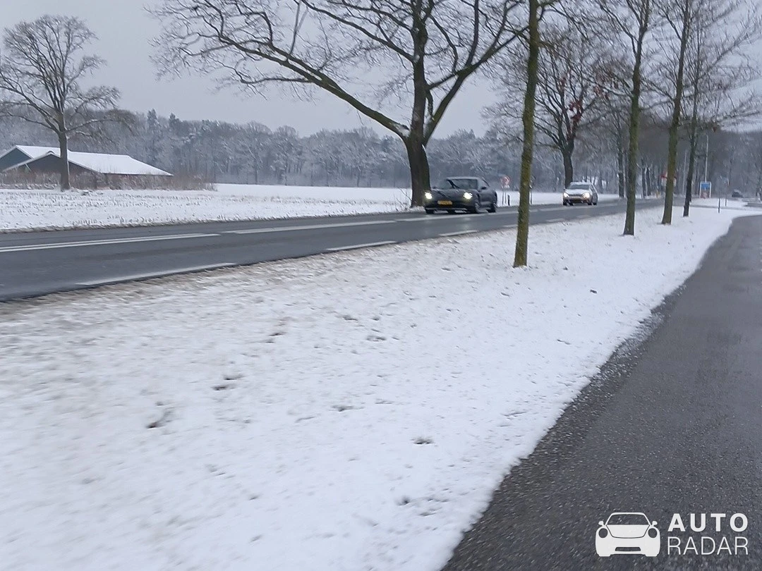 Porsche Taycan spotted in Hengelo, Netherlands